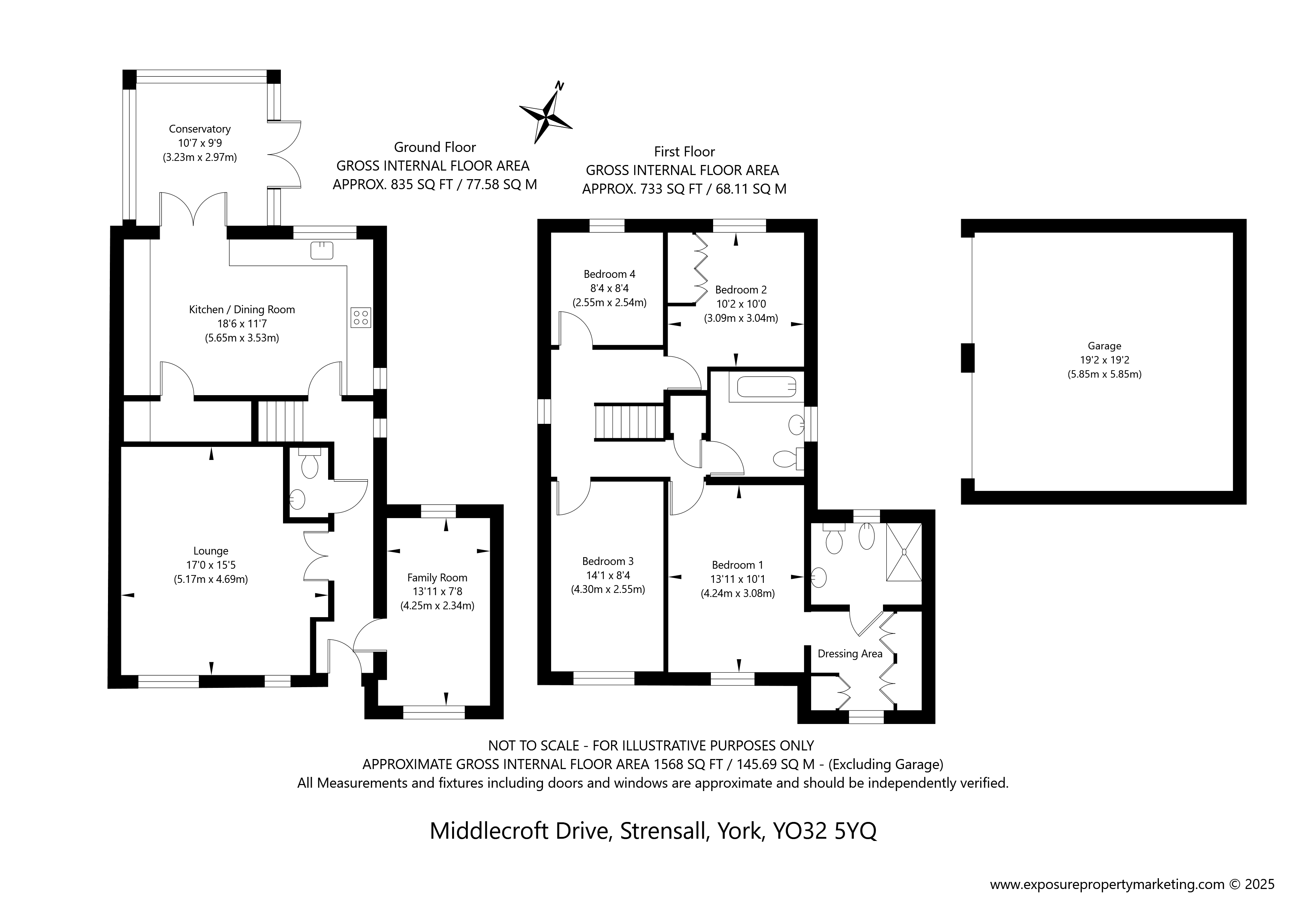 80, Middlecroft Drive, York floorplan