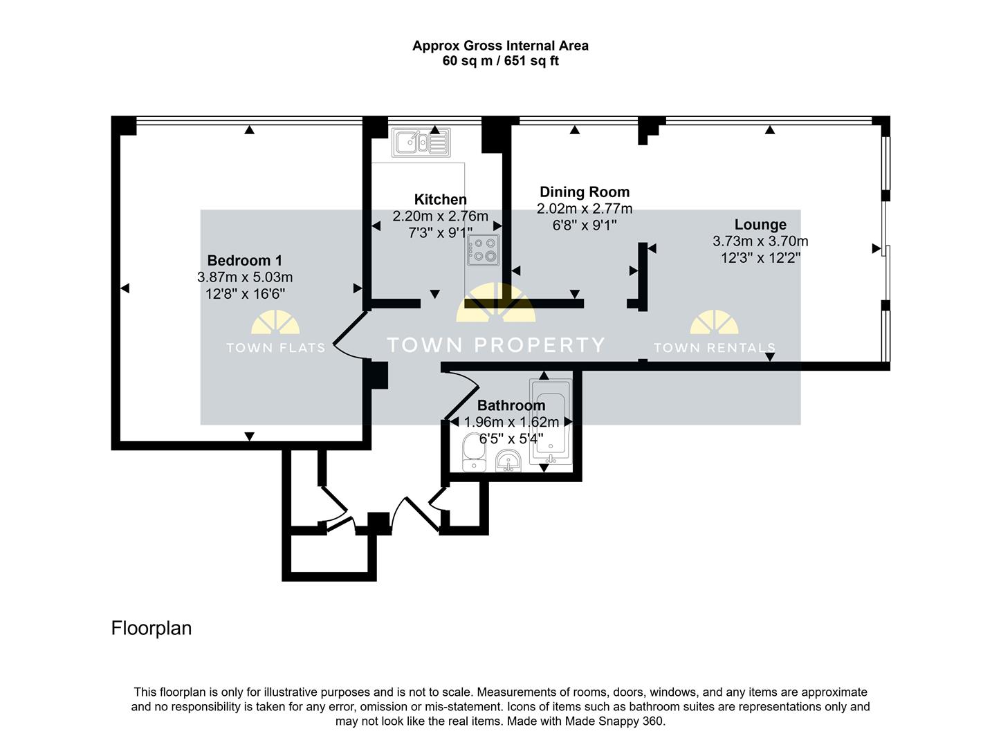 7, Gannet House, Hartington Place, Eastbourne floorplan