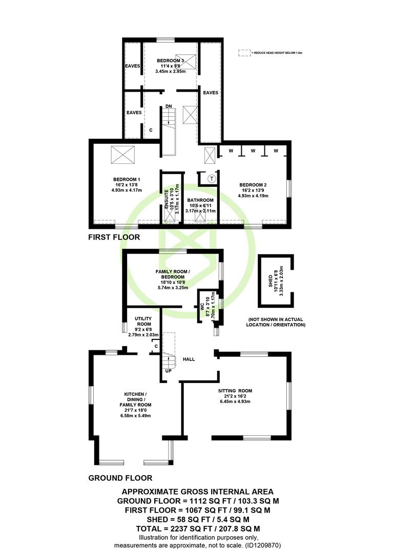 Goddards House, Newtown Road, Awbridge floorplan