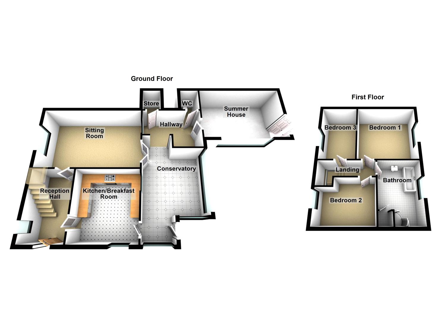 Woodbine Cottage, Park Road, Mickleover, Derby DE3, 3 bedroom cottage ...