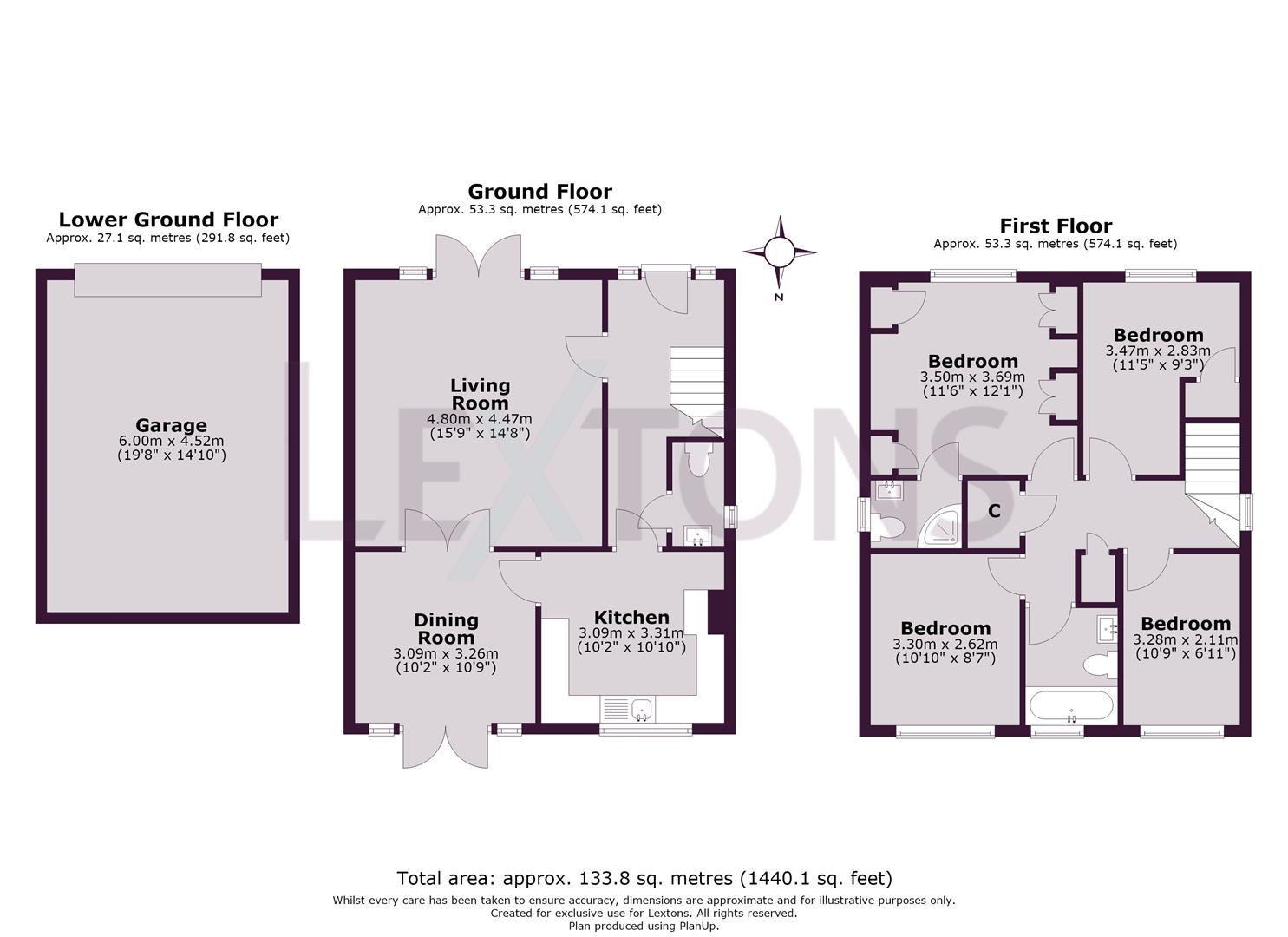 3, Treetops Close, Brighton floorplan