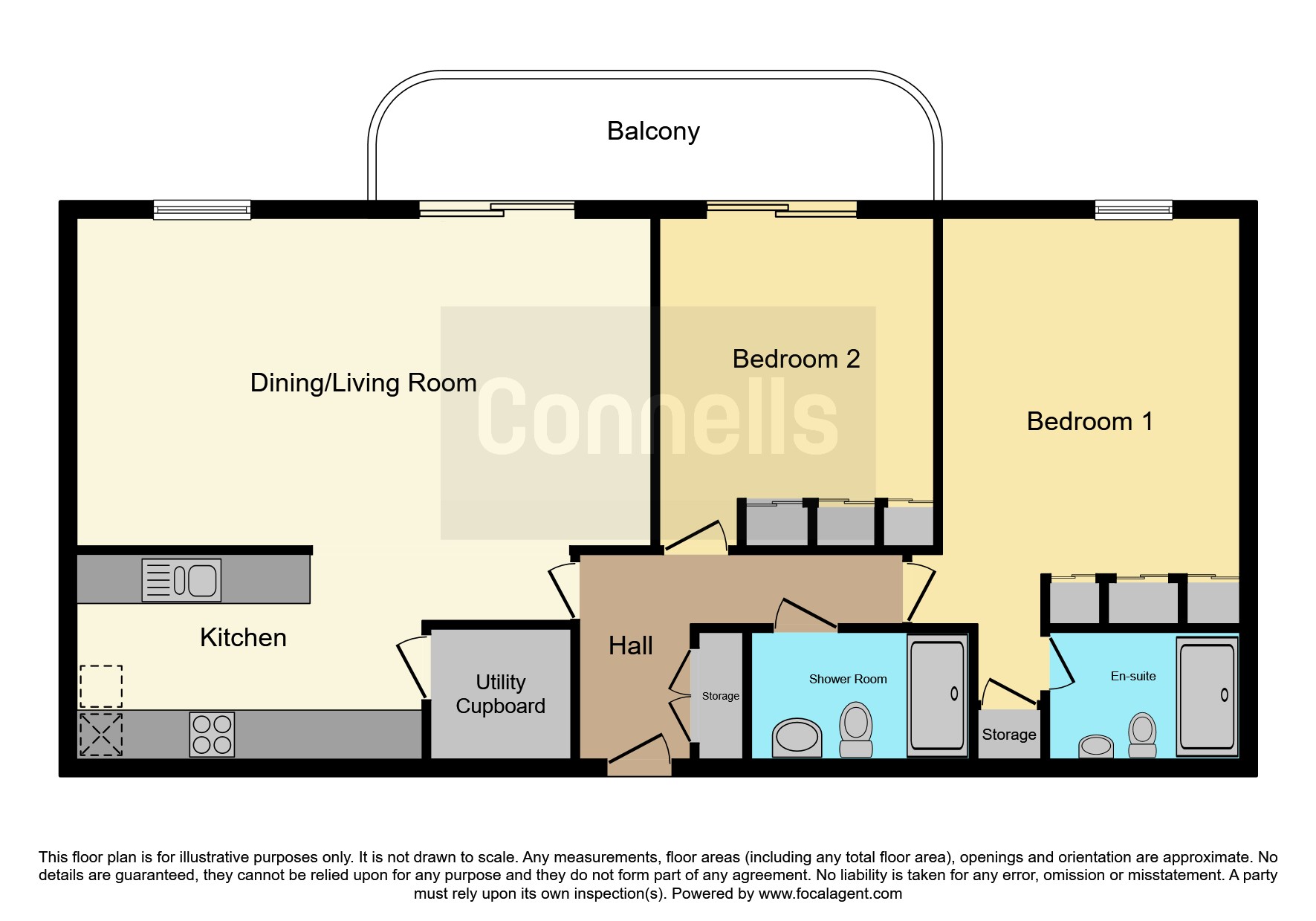 Flat 38, The Cooperage, 6, Eldridge Street, Dorchester floorplan