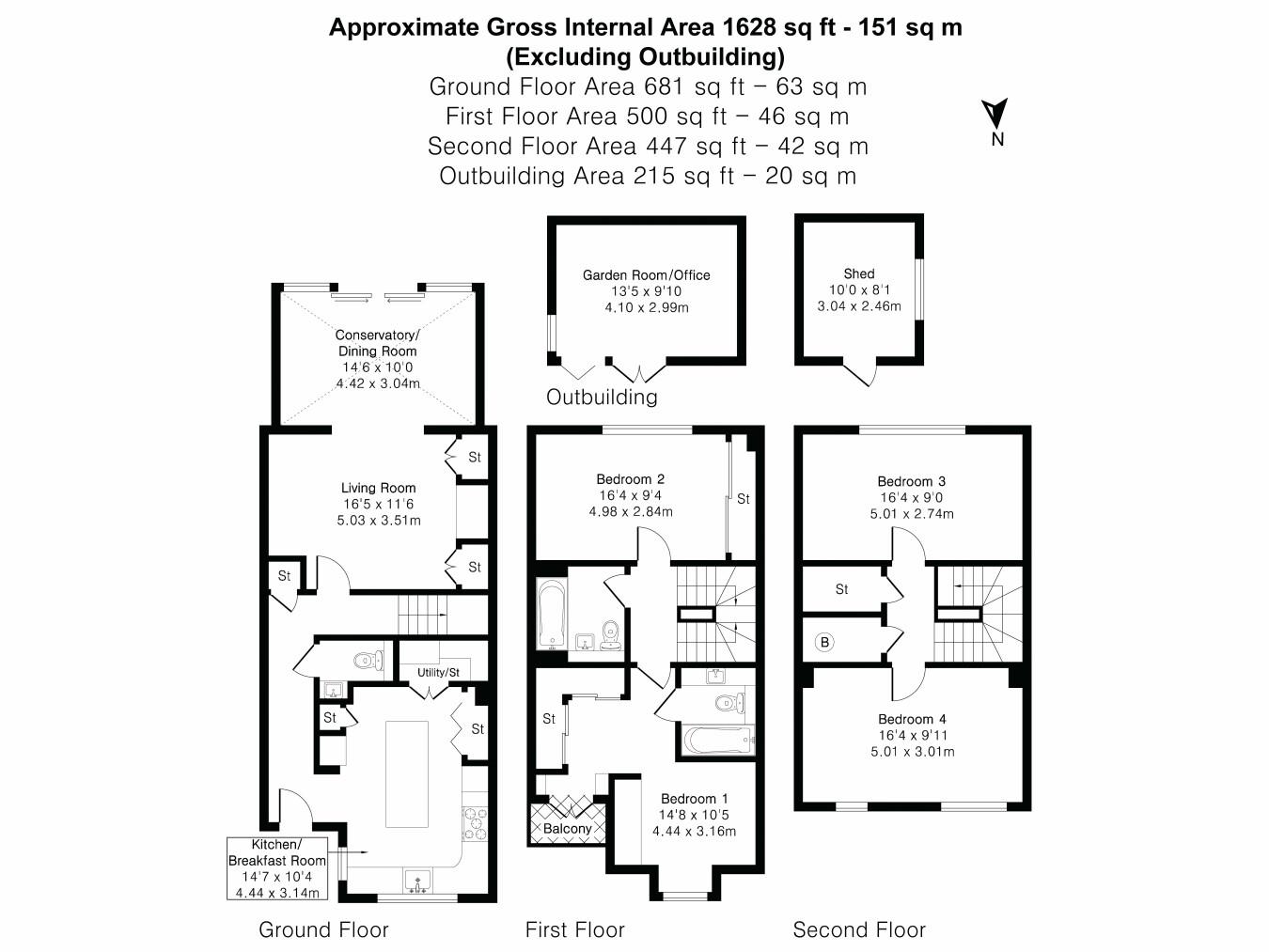 19, Rowlands Square, Petersfield floorplan