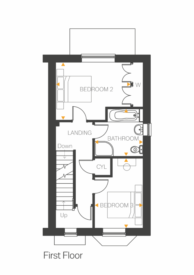 42, Zouch Road, Hathern, Leicestershire floorplan