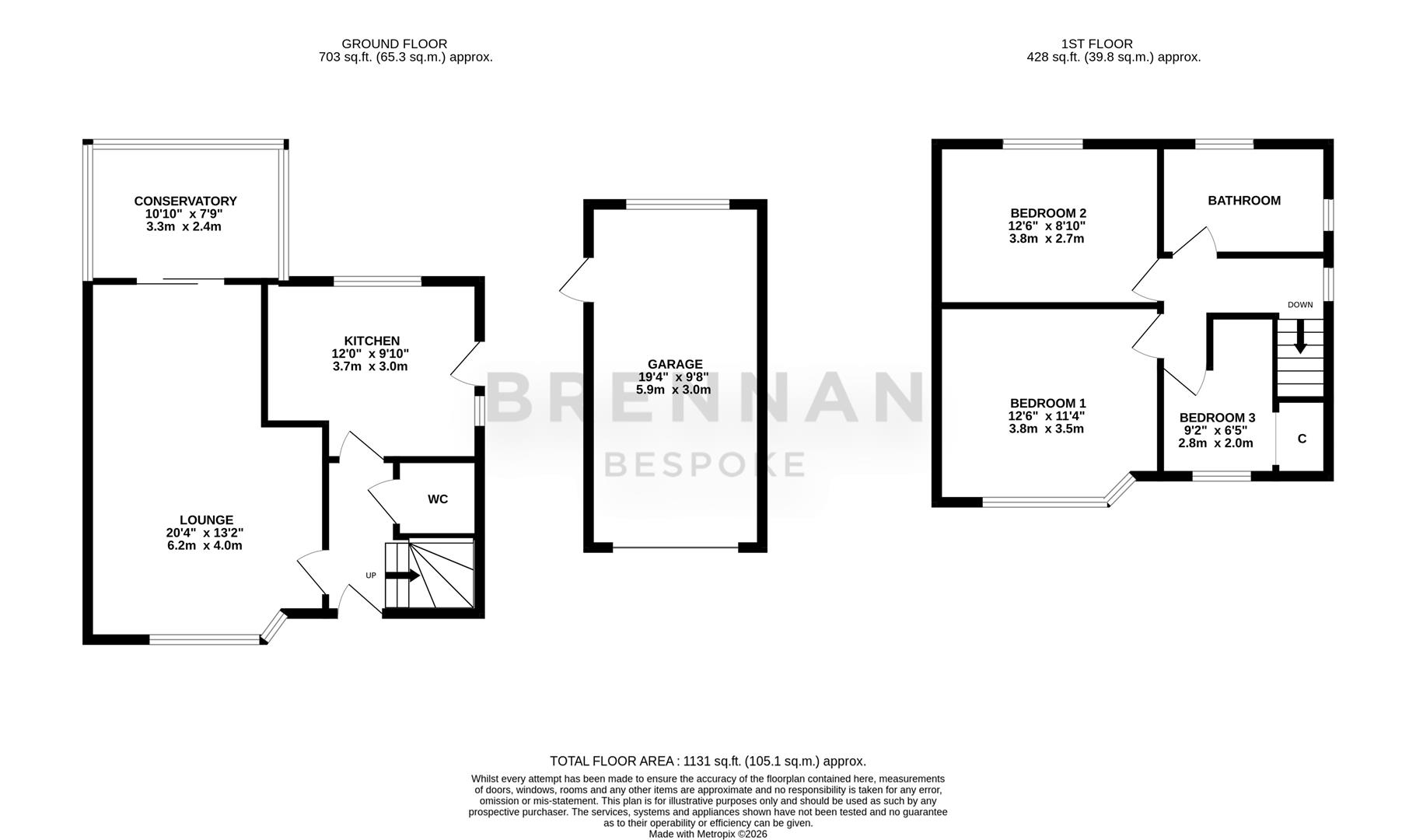 53, Greenhill Road, Kettering floorplan