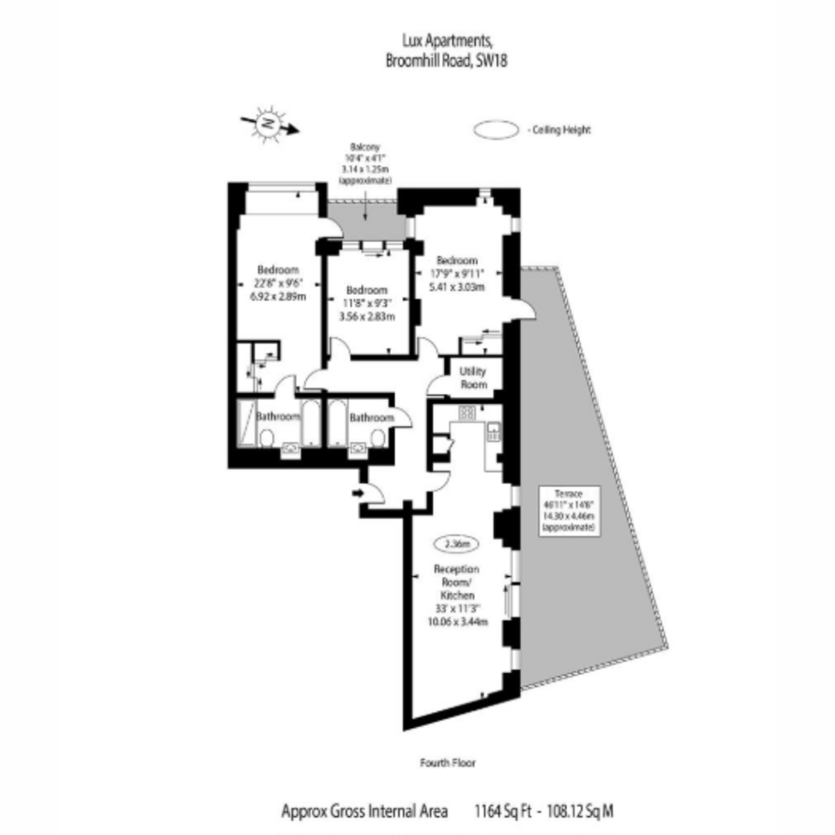 16, Lux Apartment, London floorplan