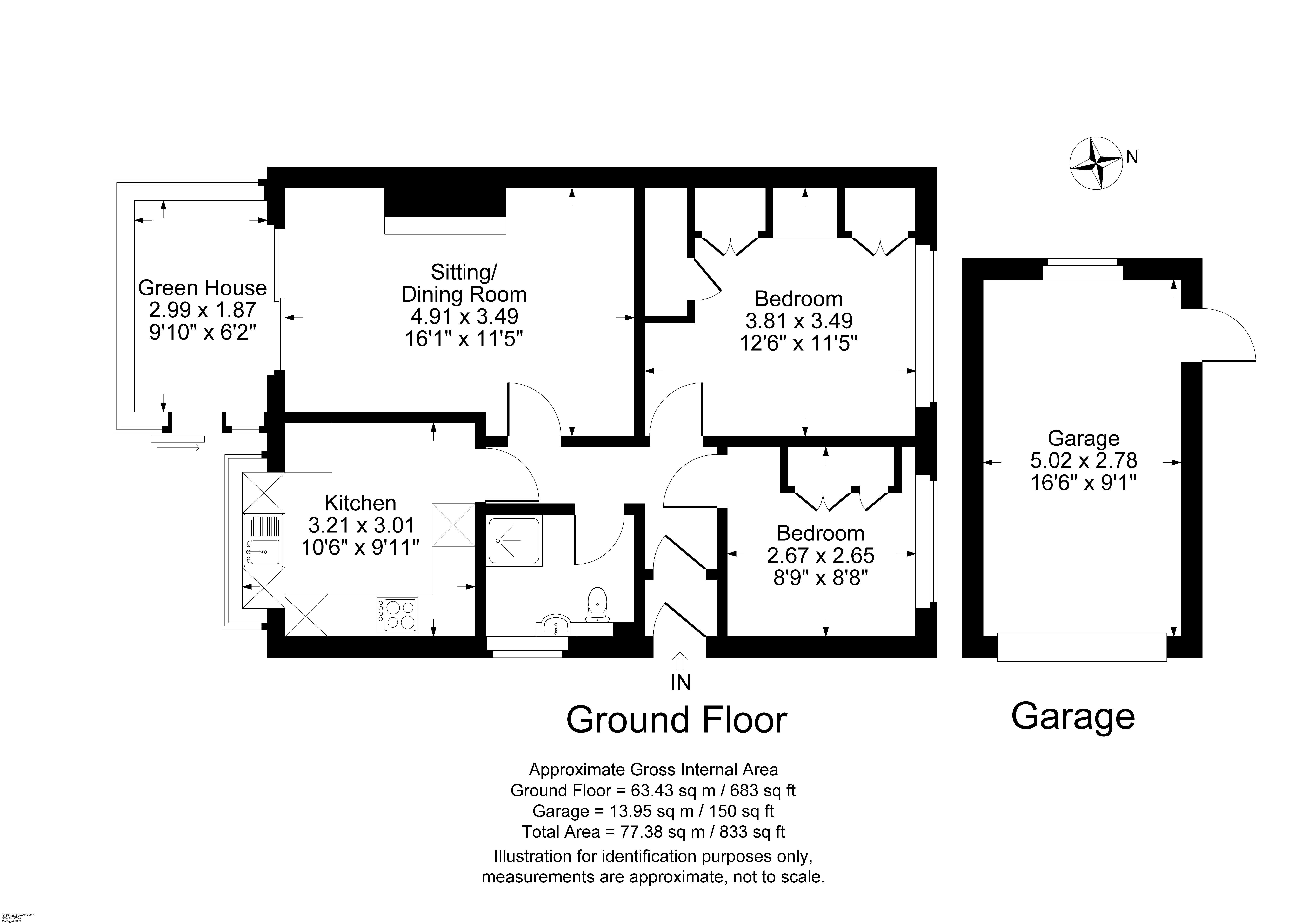 21, Dashwood Rise, Bicester floorplan