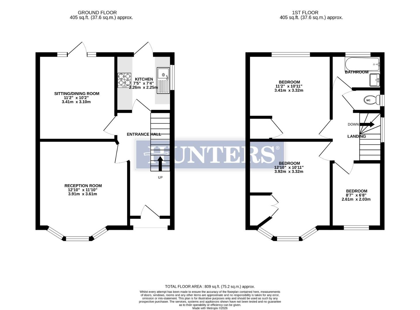 93, Nield Road, Hayes floorplan