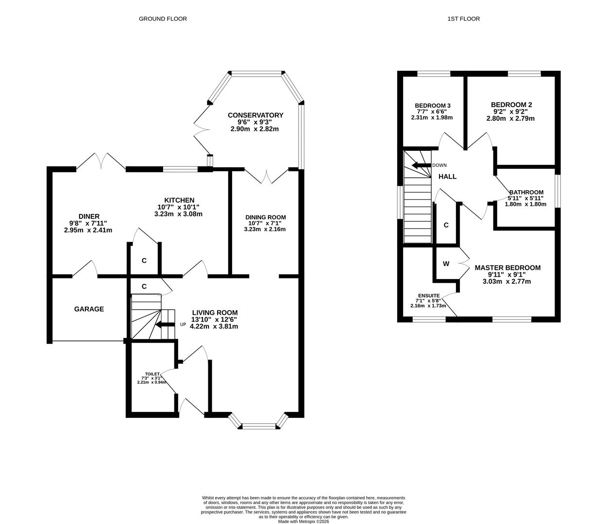 Helm Drive, Hull floorplan