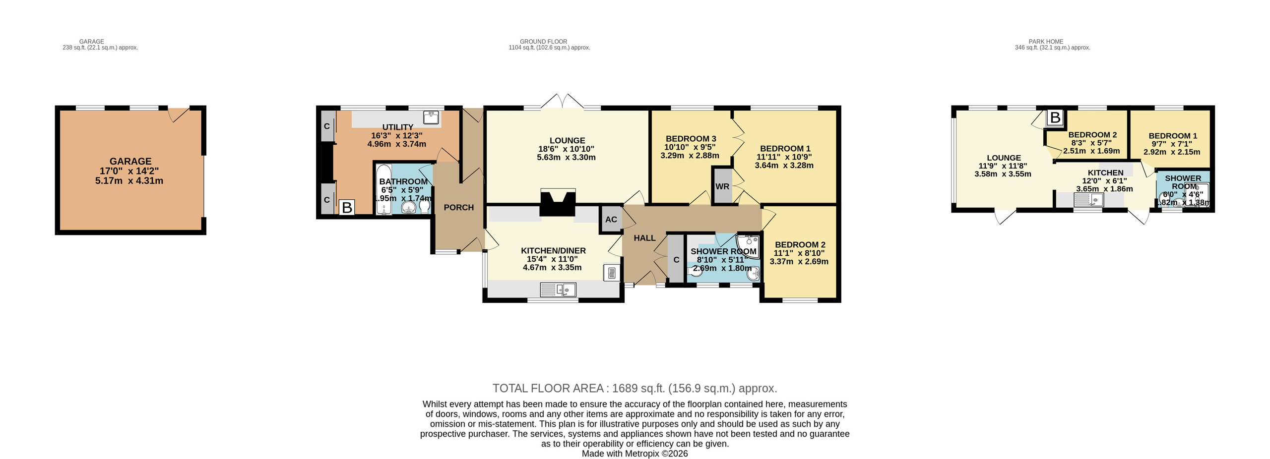 Ridgemoor, Yeovil floorplan