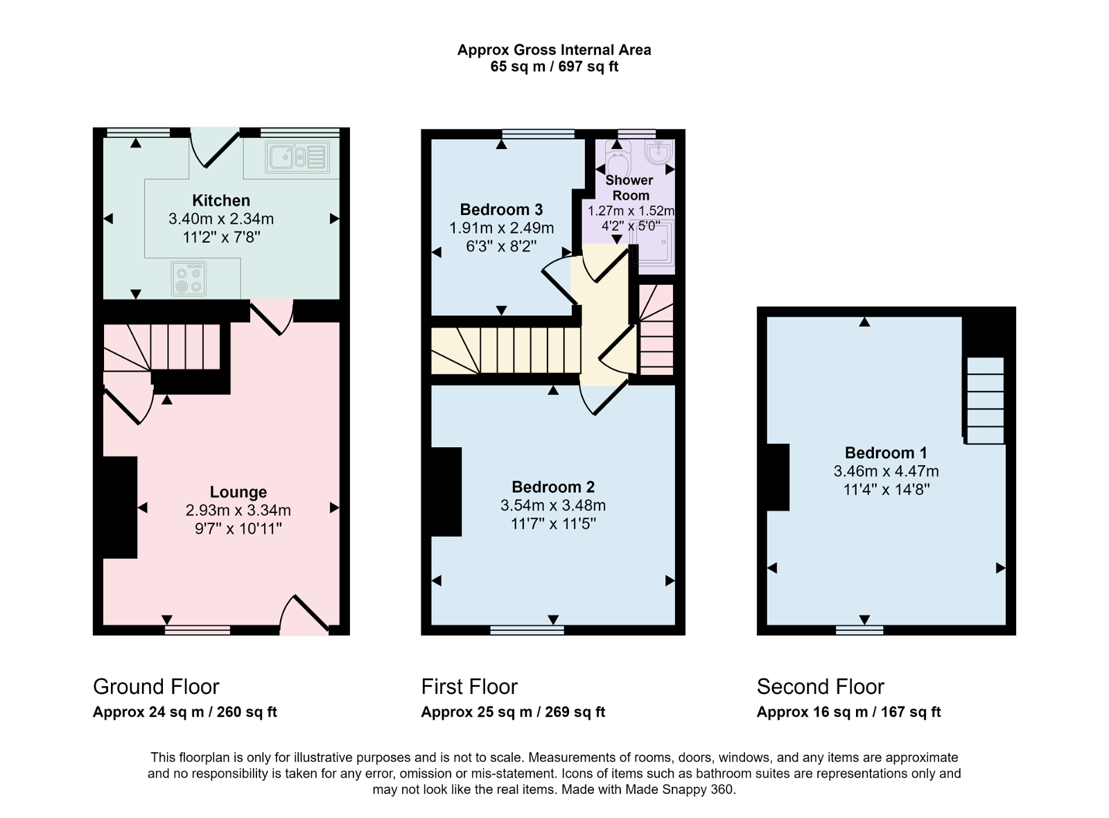 Whites Yard, Flimby Brow, Flimby, Maryport CA15, 3 bedroom terraced