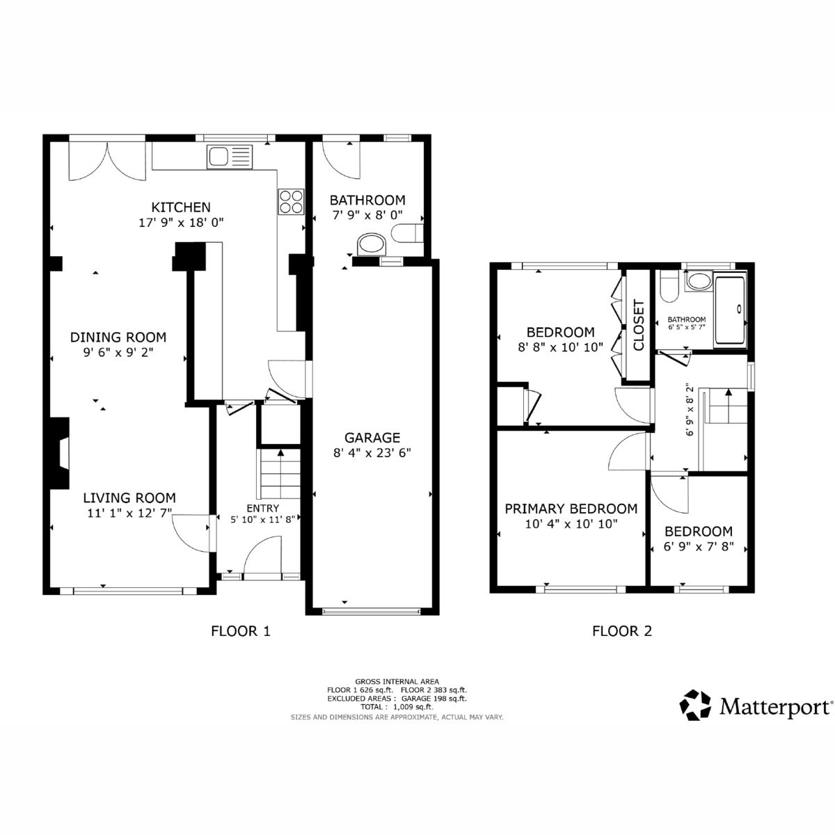 19, Cheam Close, Coventry floorplan