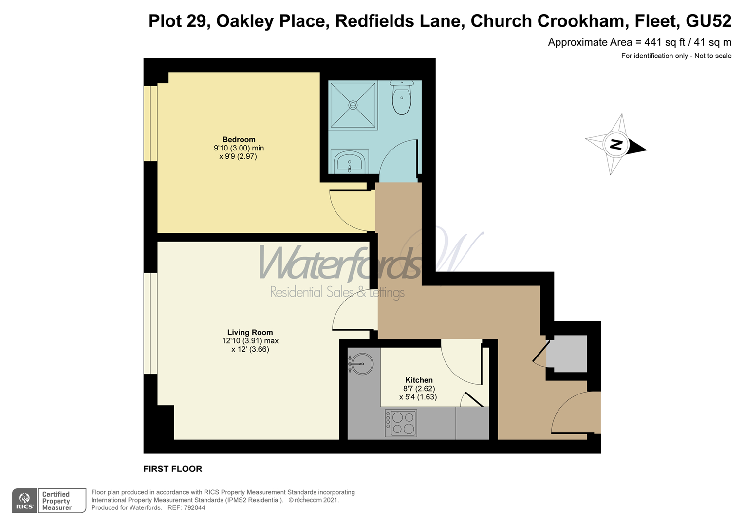 28, Oakley Place, Fleet floorplan