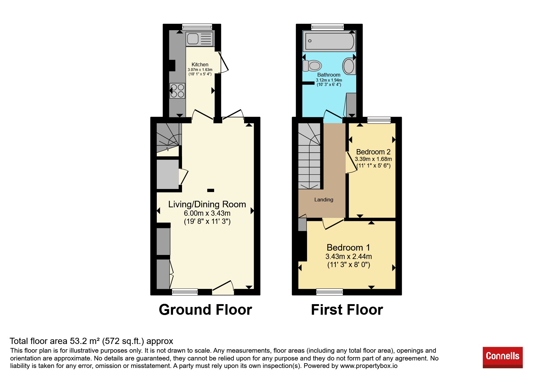 Dutts Cottages, West Malling floorplan