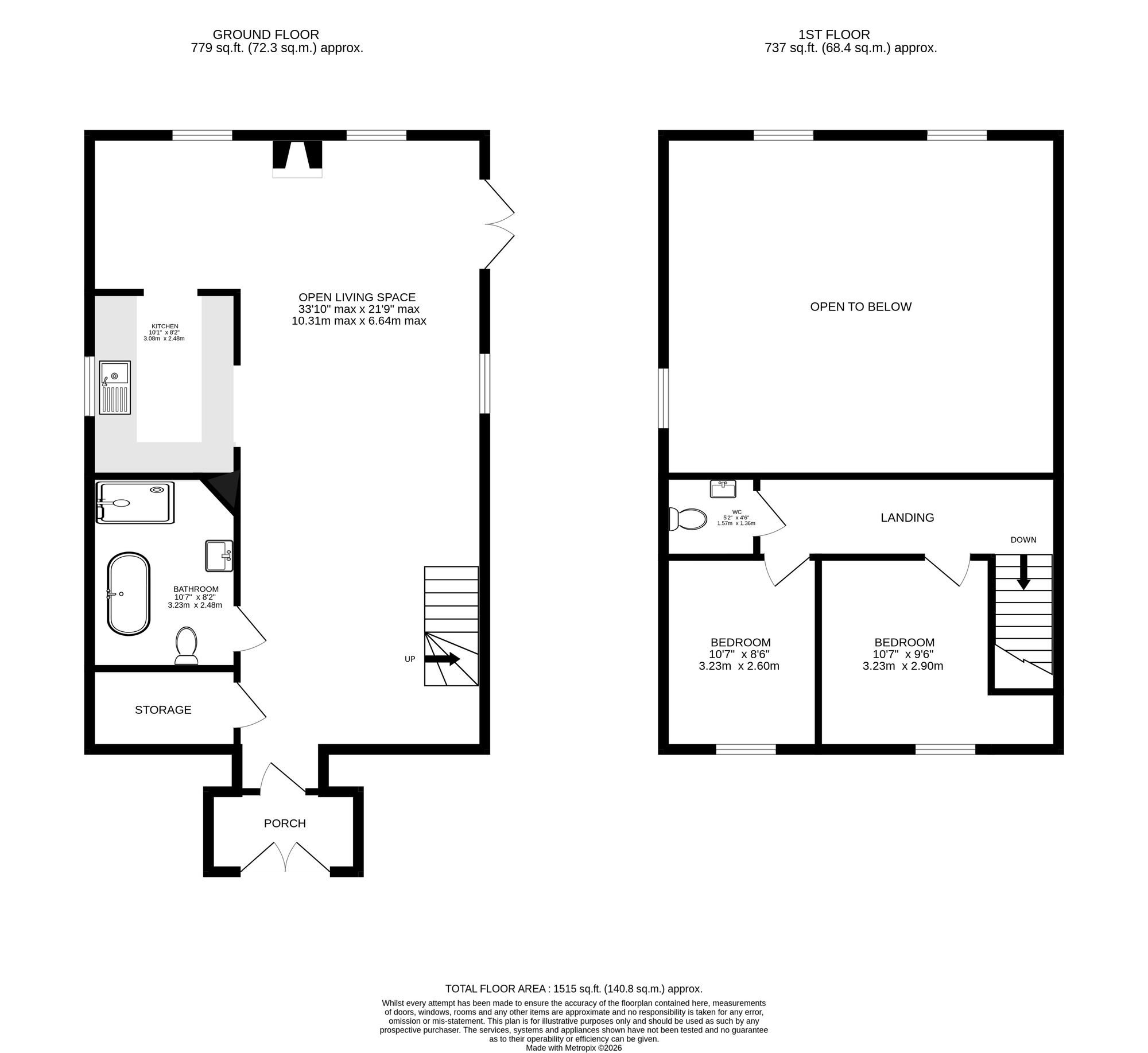 Bwlchgwynt Chapel, Whitland floorplan