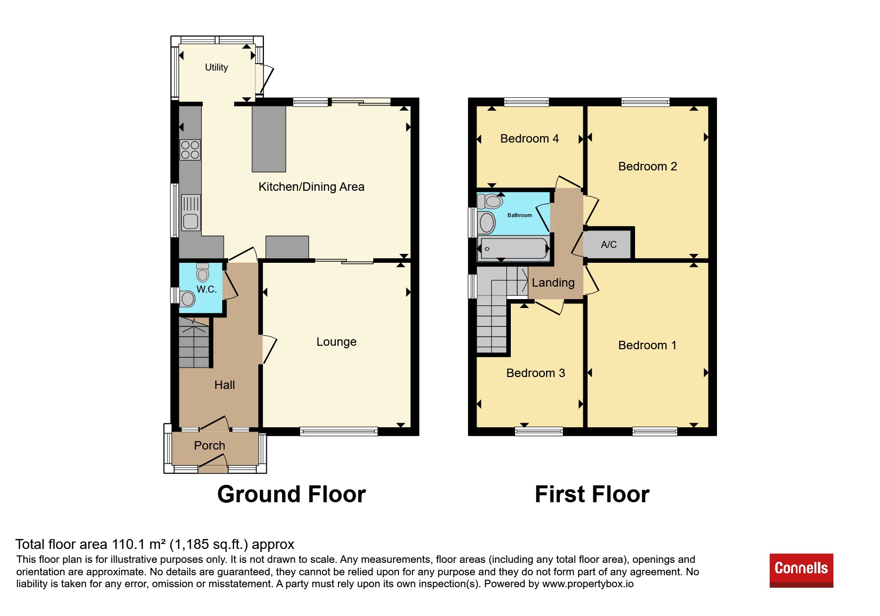15, Brockeridge Close, Willenhall floorplan