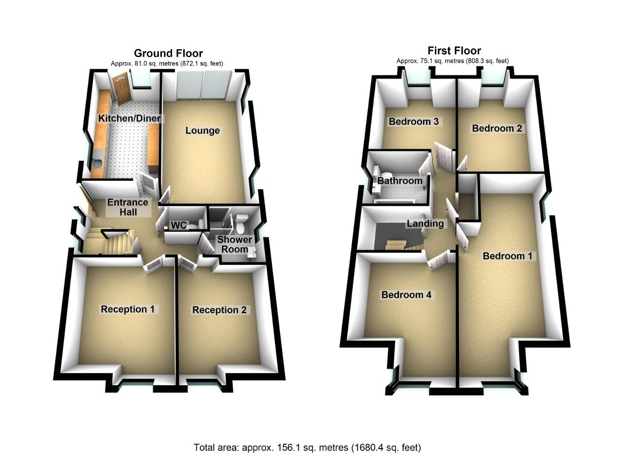 3, The Close, Willerby, Hull floorplan