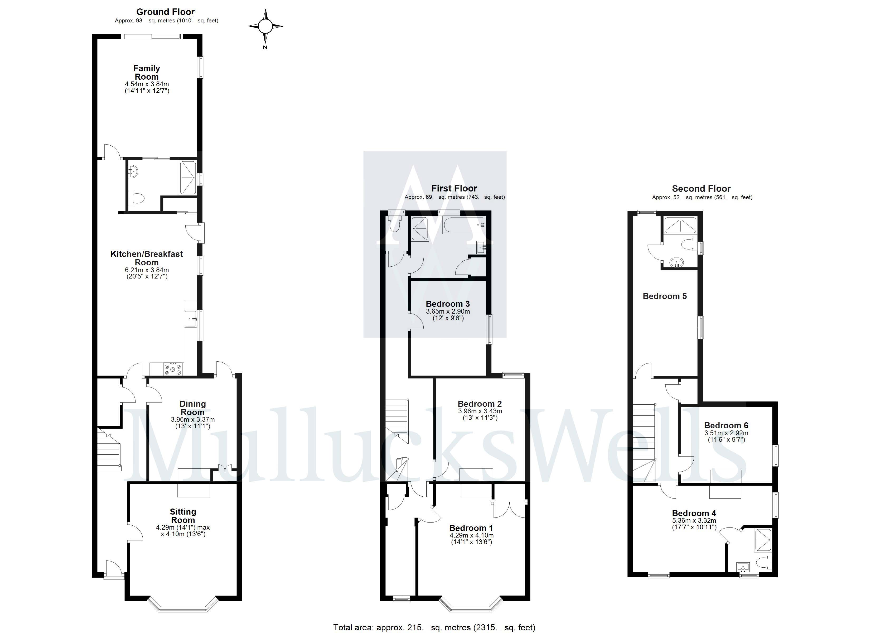 6 Bedrooms Semi-detached house for sale in Grange Road, Bishop's Stortford, Hertfordshire CM23