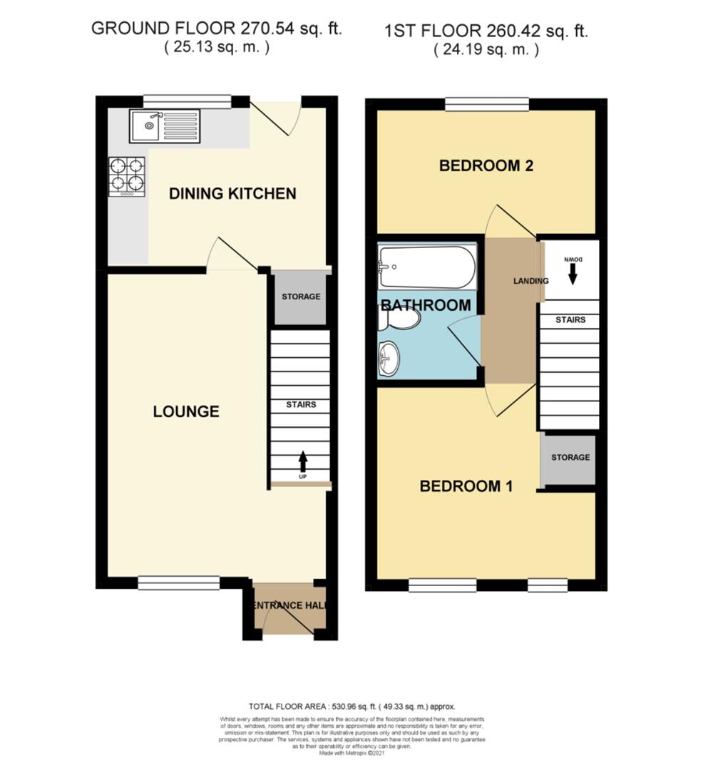 59, Kenilworth Drive, Nuneaton floorplan