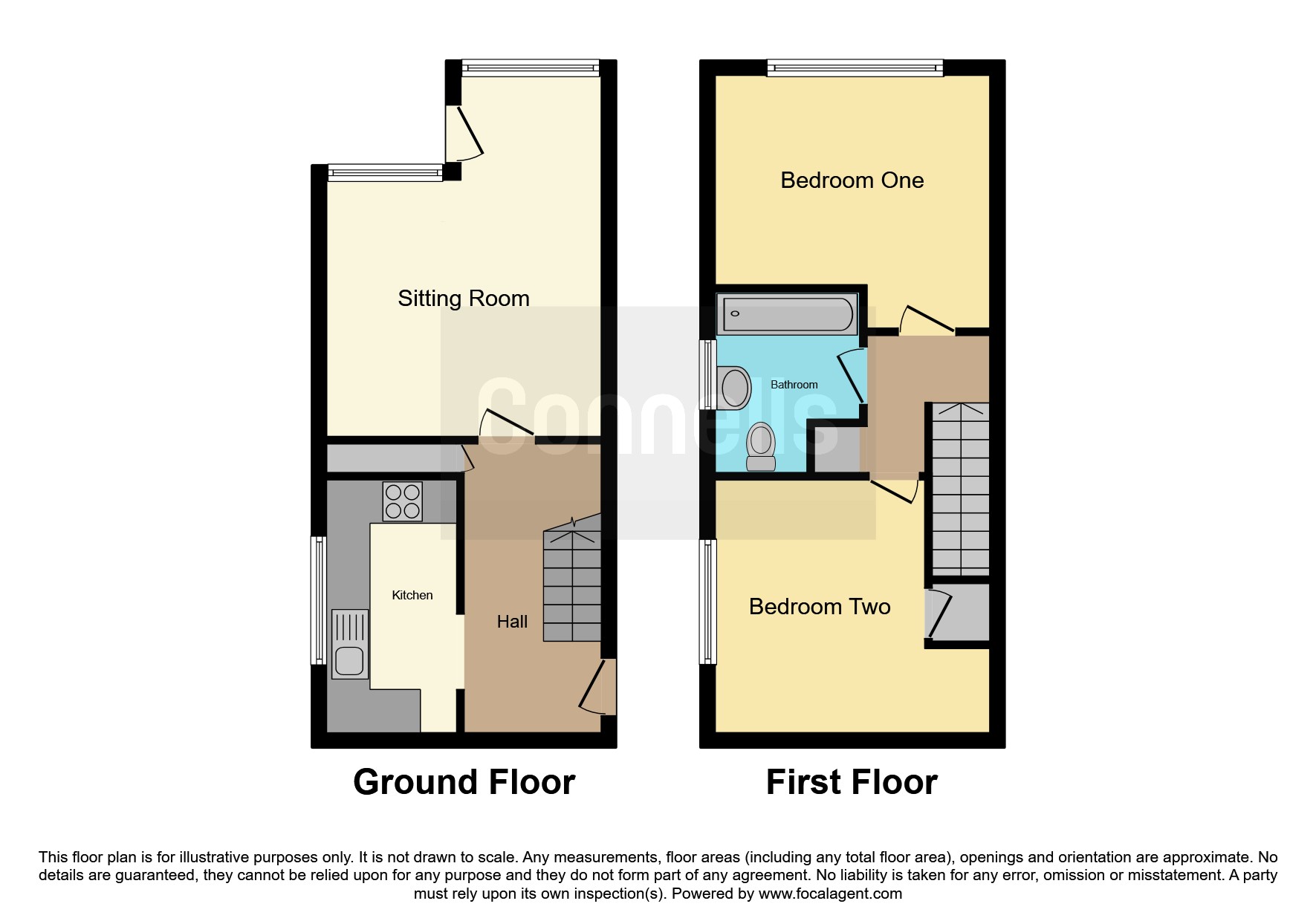 27, Ullswater Close, Worcester floorplan