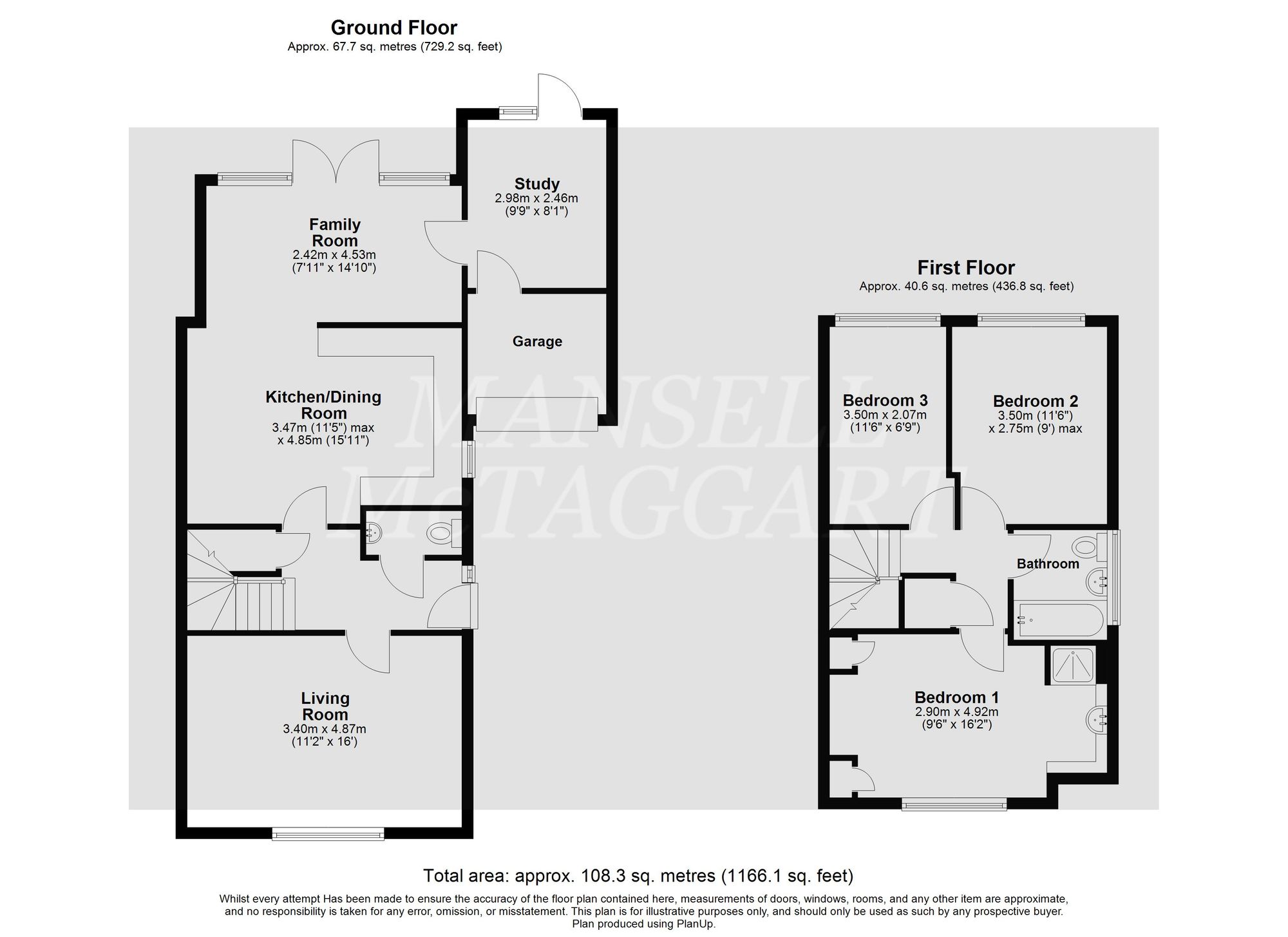 7 Birch Close, Crawley floorplan