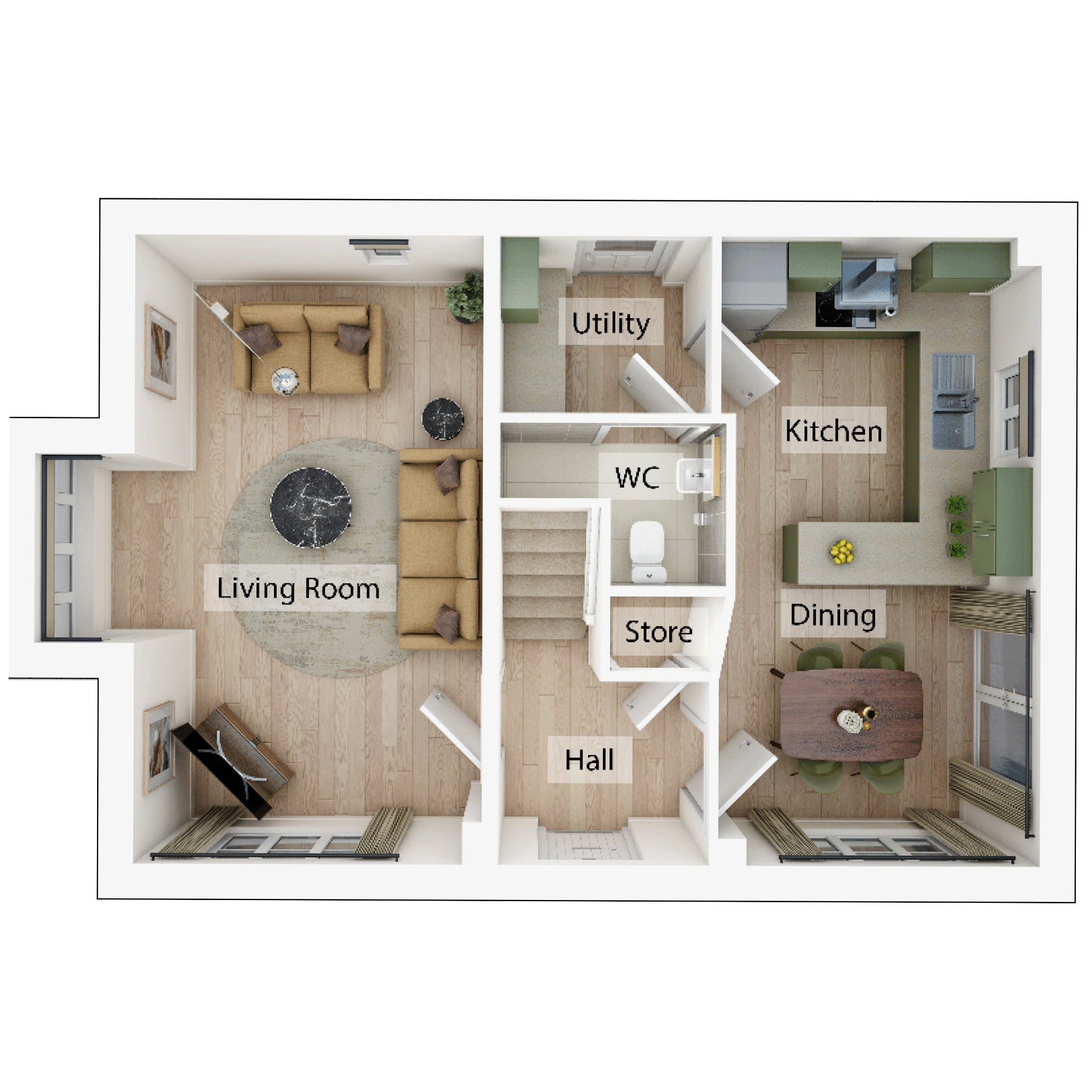 279, Hanafey Way, Northampton floorplan