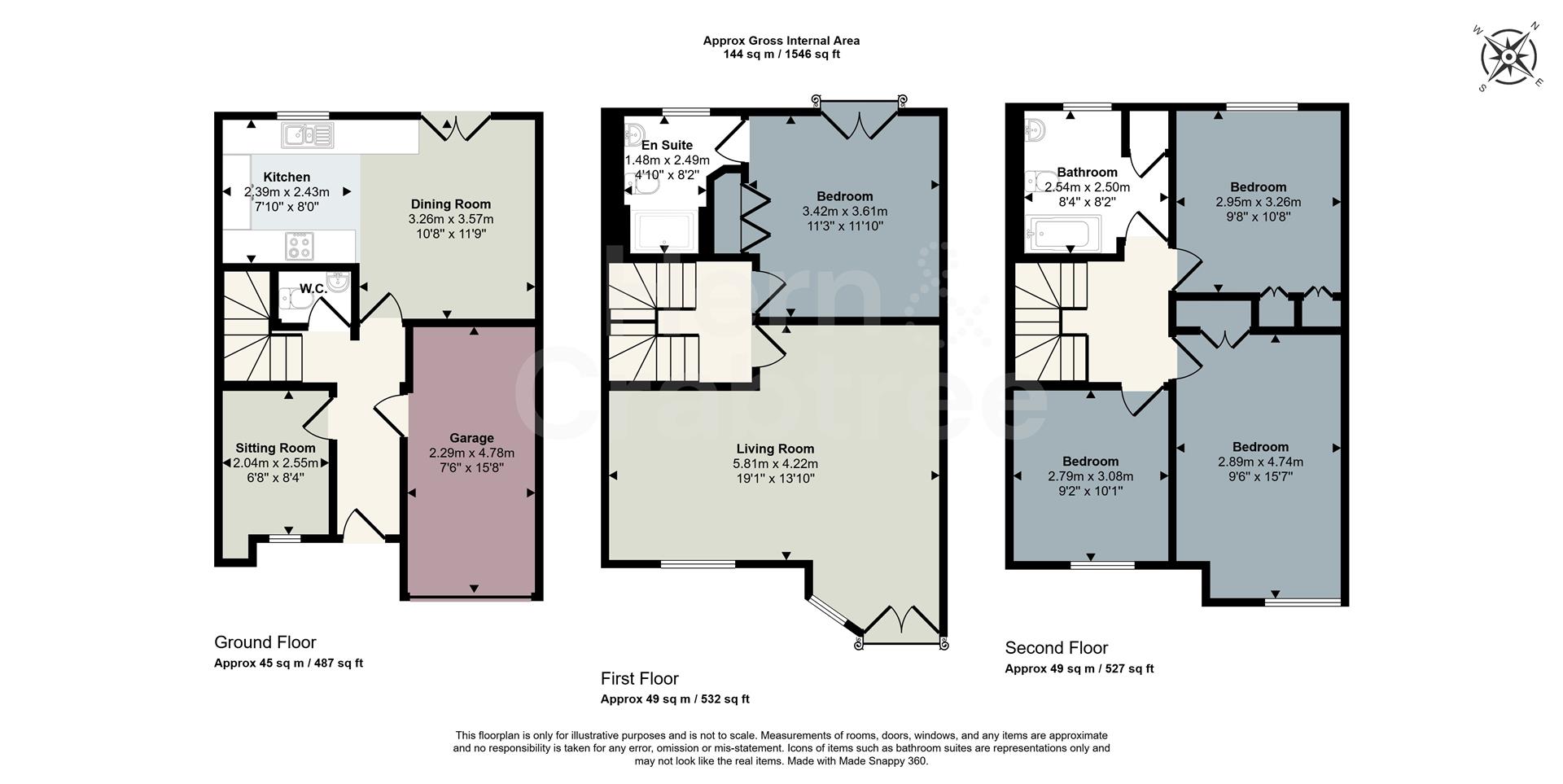 4, Barquentine Place, Cardiff floorplan