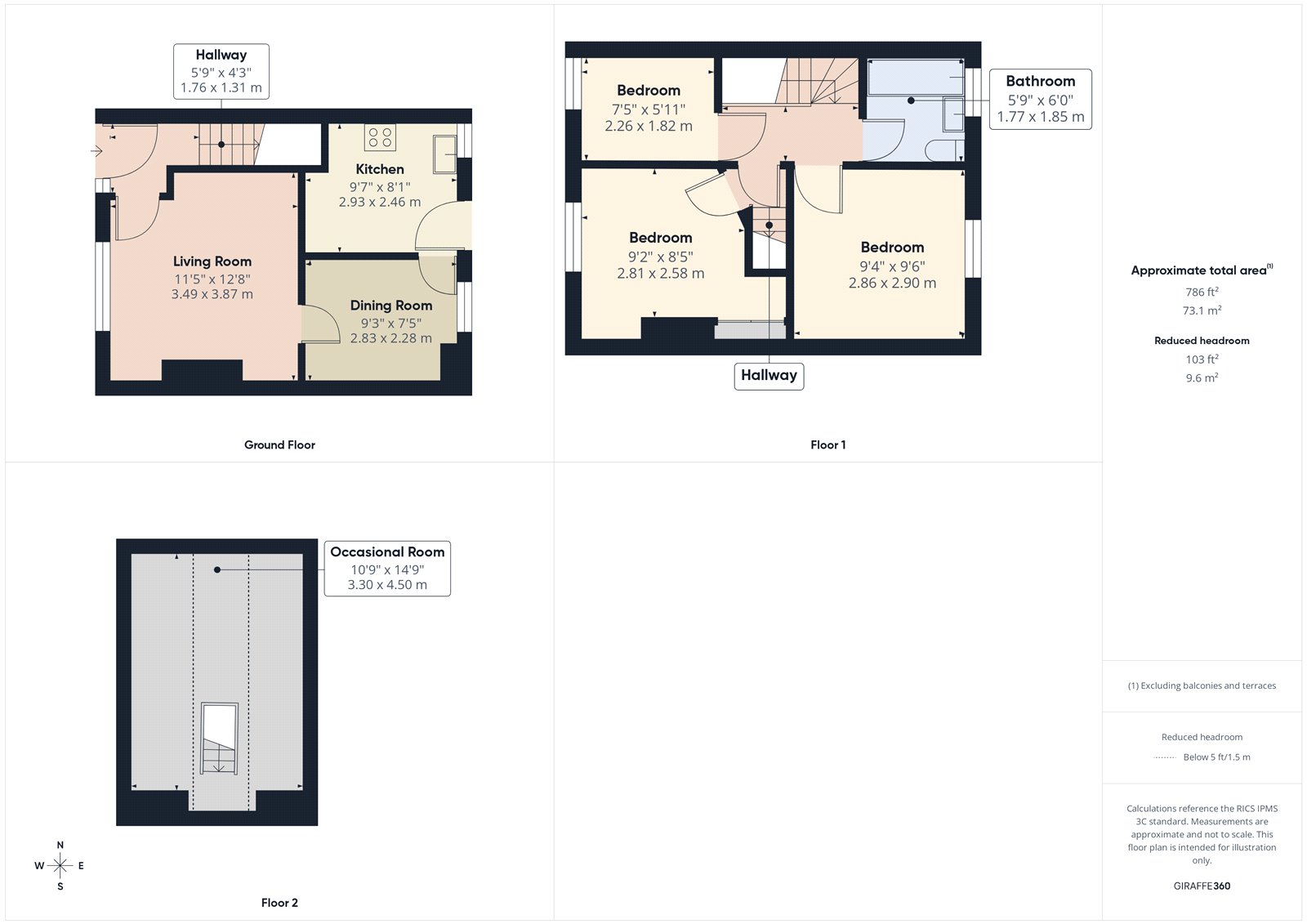 14, Woodroyd Terrace, West Yorkshire floorplan