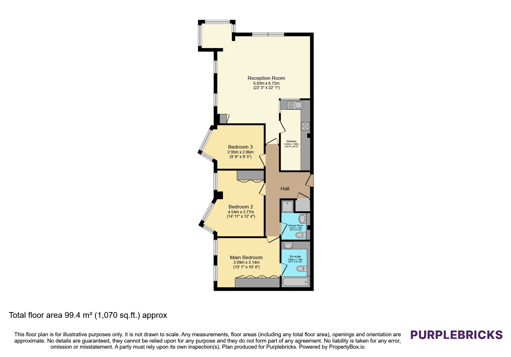 Cumberland Mills Square, London floorplan