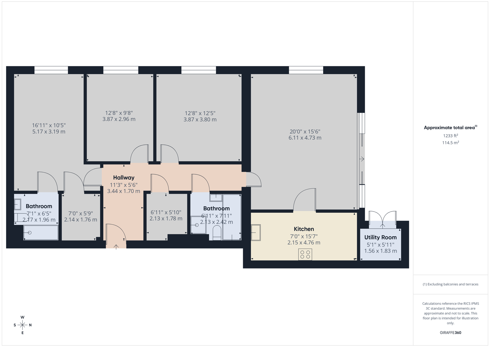 Appt 19, Bon Ella Court, Parkfield Road, Torquay floorplan