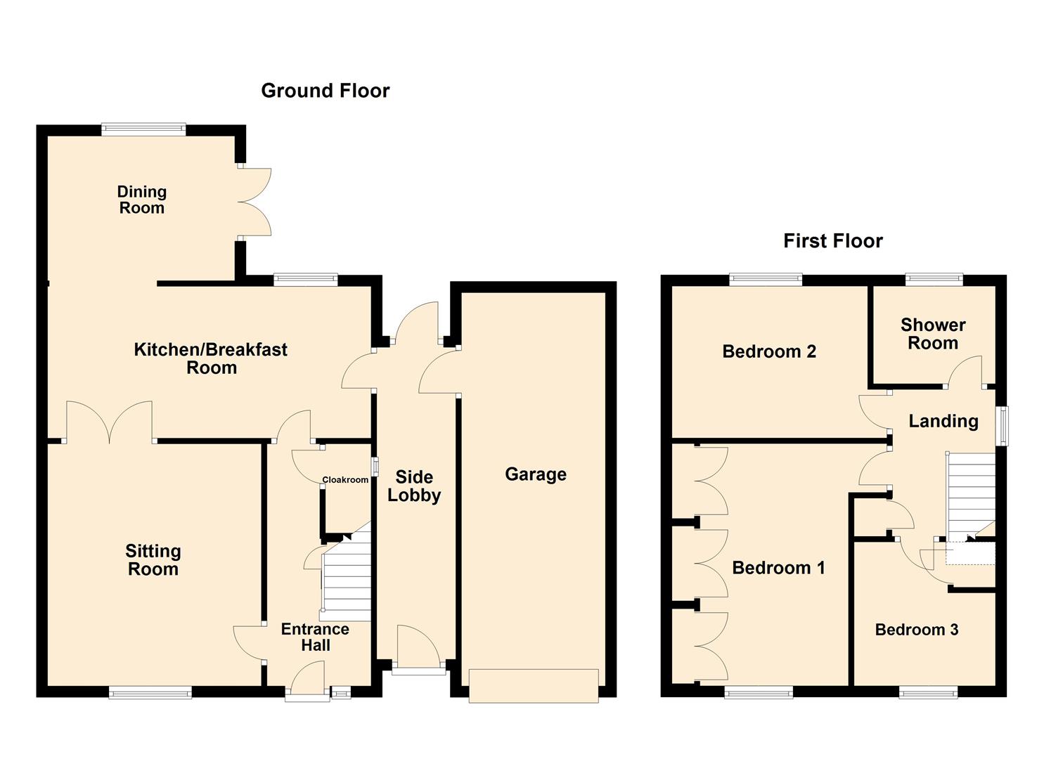 114, Park View, Crewkerne floorplan