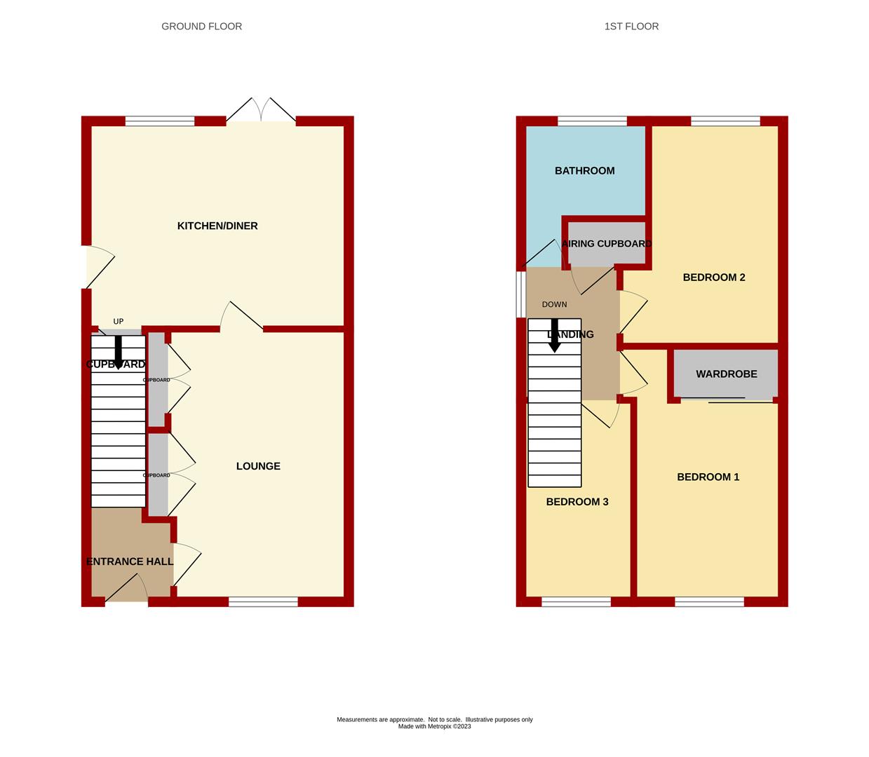 73, Oak Way, Huntley floorplan