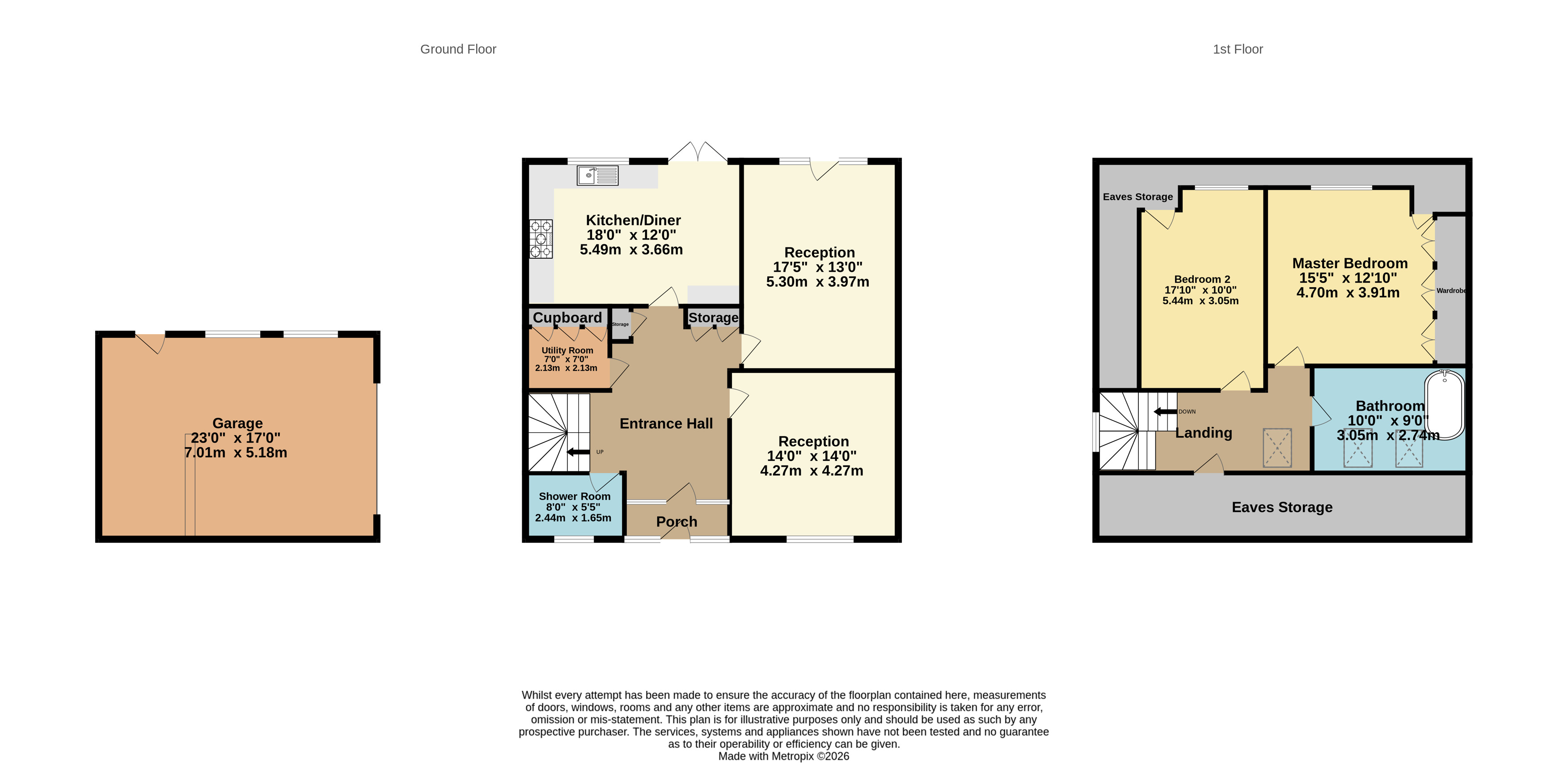 3, The Paddocks, Weston-super-Mare floorplan