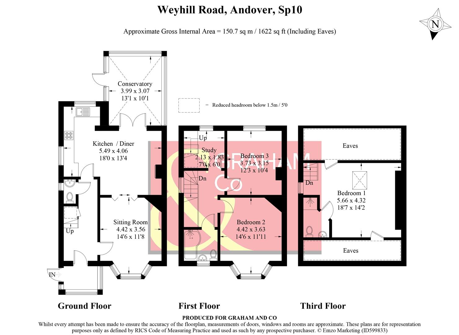 9, Weyhill Road, Andover floorplan