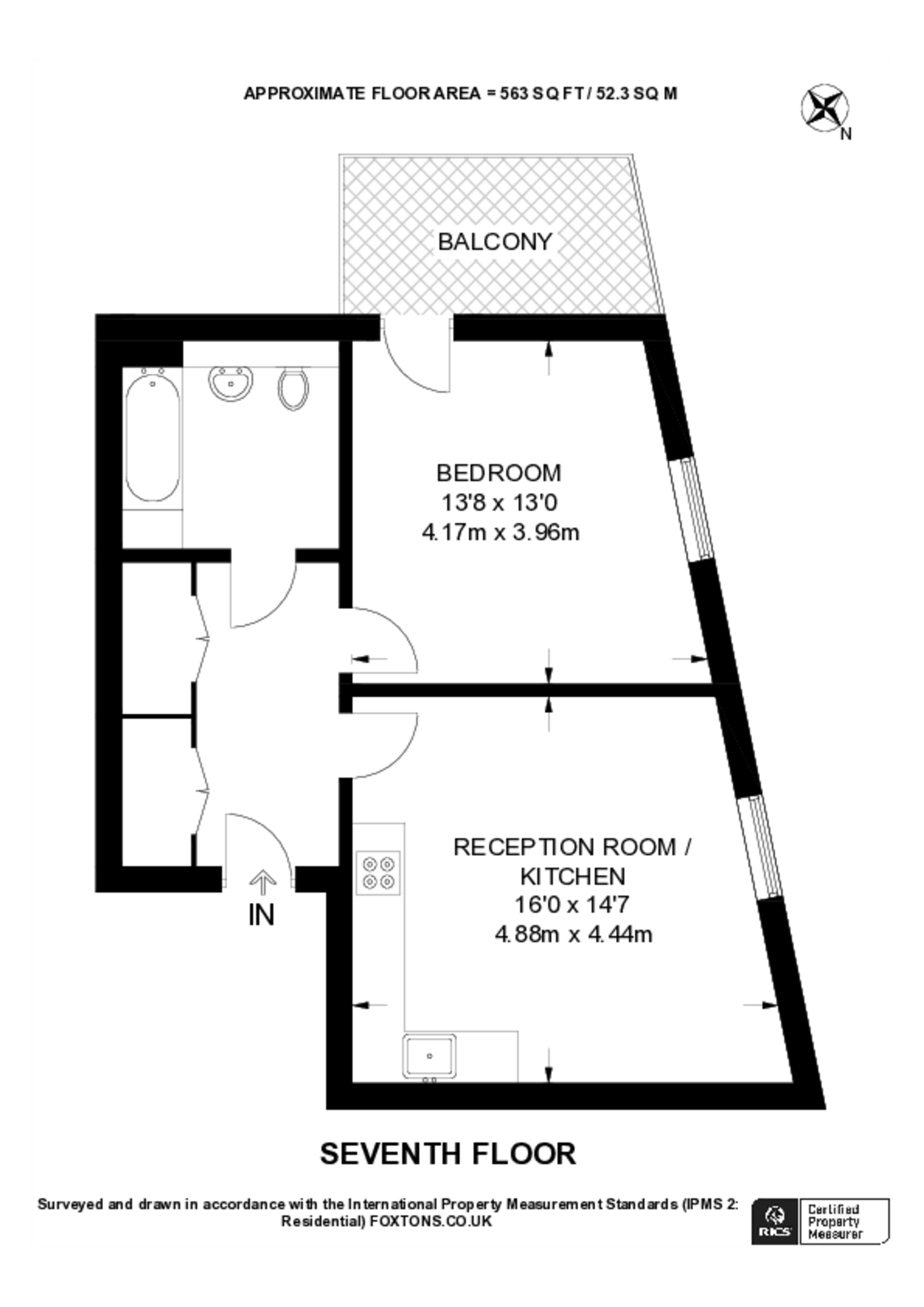 Connaught Heights, Royal Docks floorplan