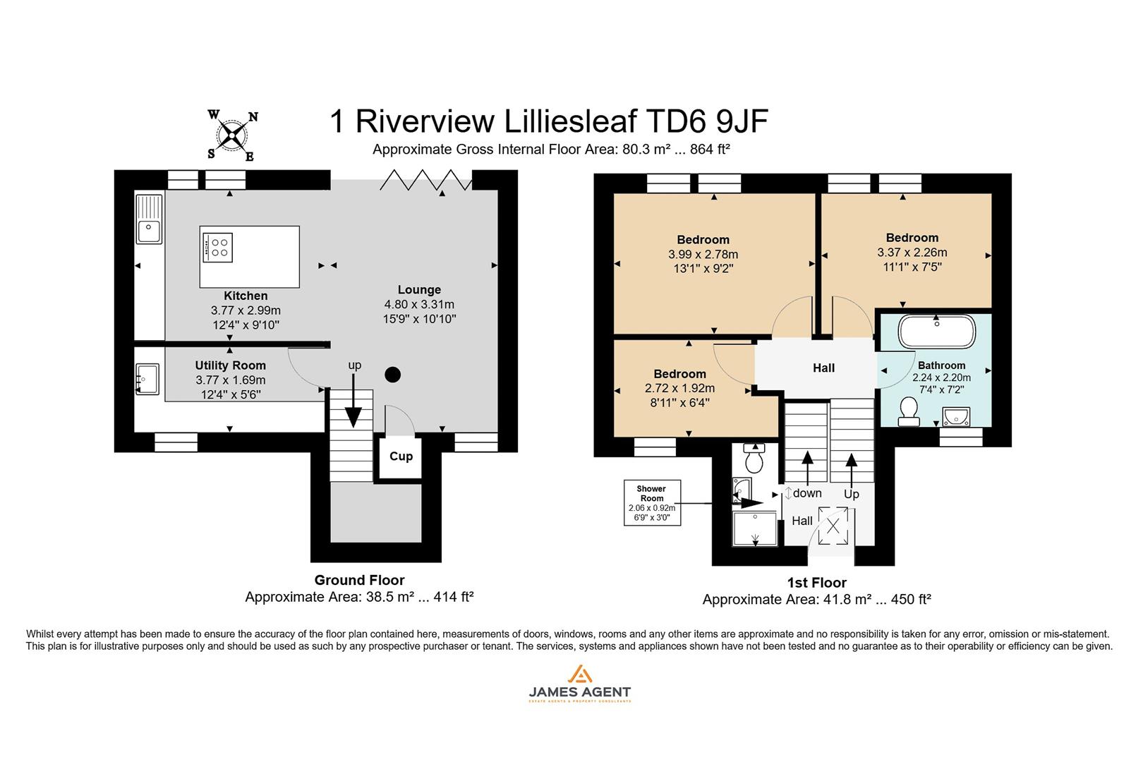 1, Riverview, Melrose floorplan