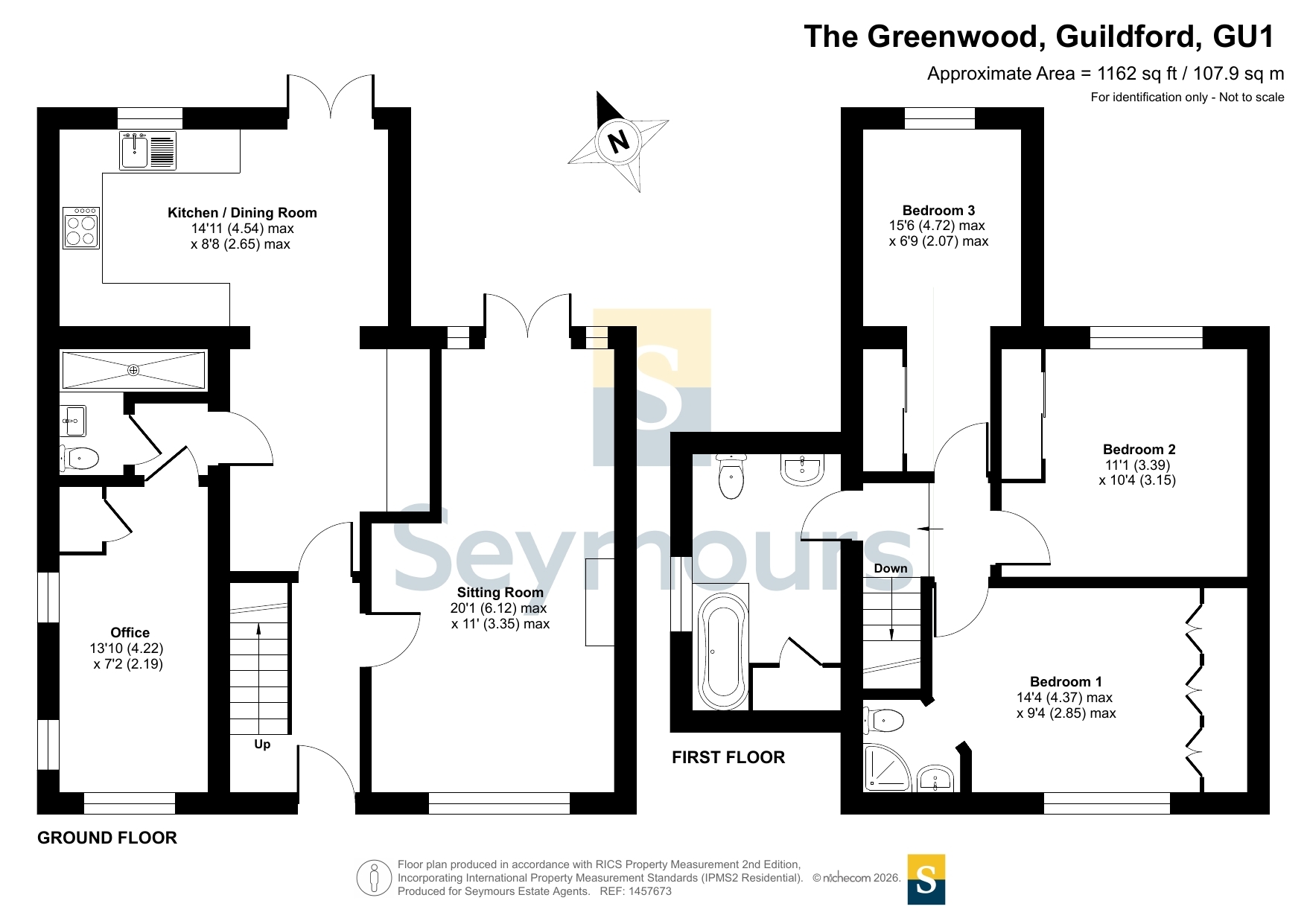 11, The Greenwood, Surrey floorplan