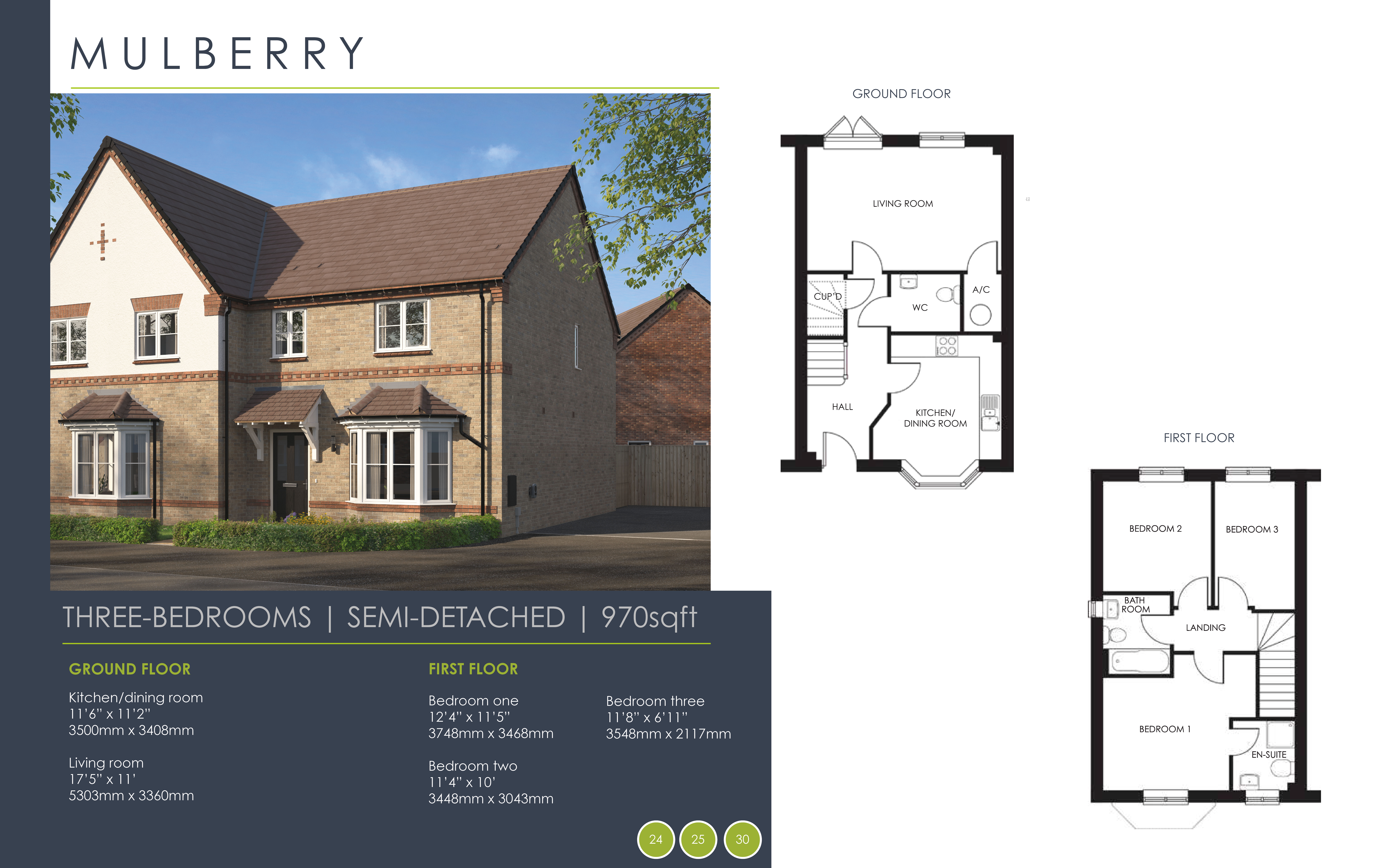 16, "The Mulberry", Sycamore Close, Shrewsbury floorplan