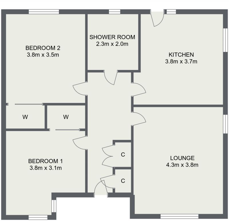 Nairnside Road, Glasgow G21, 2 bedroom bungalow for sale 64275672