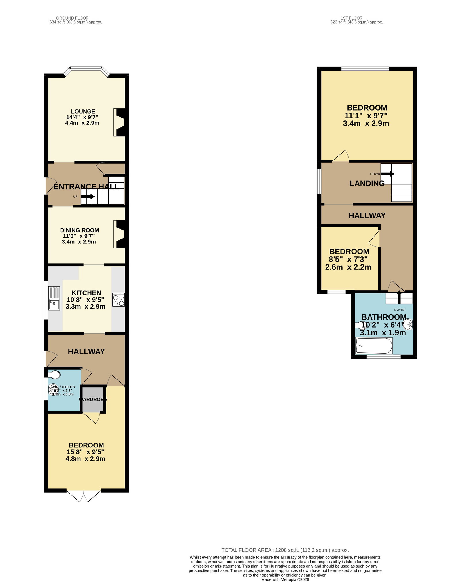 Weston Grove Road, Southampton floorplan