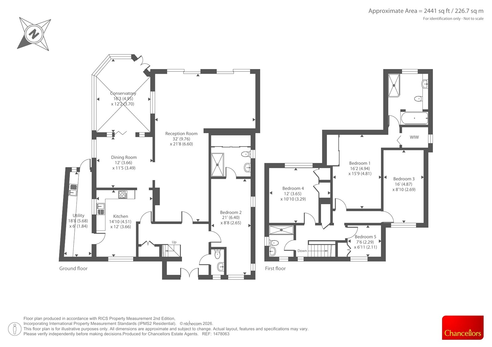 3, Rupert Avenue, High Wycombe floorplan