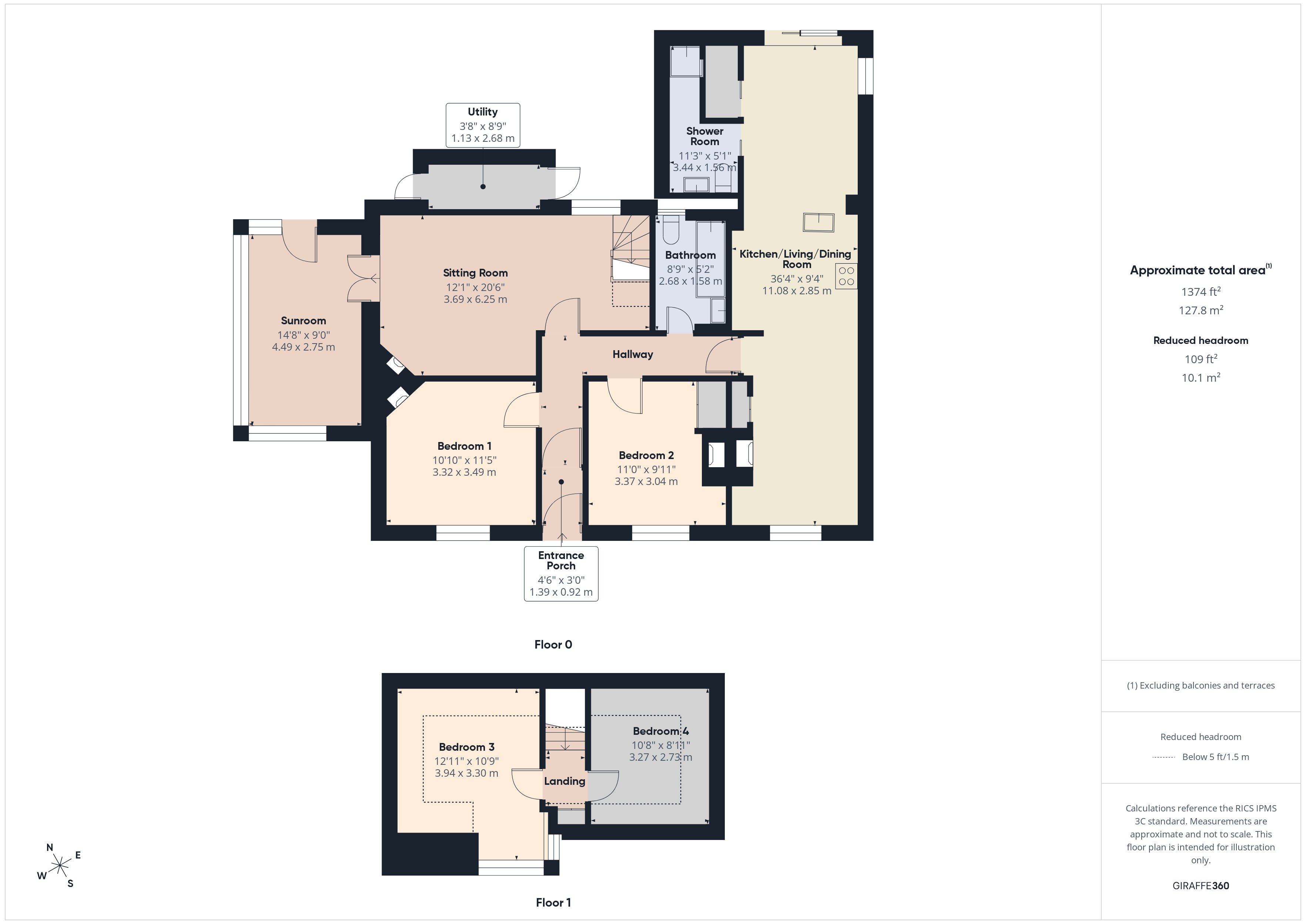 Prestonville,, Poughill, Cornwall floorplan