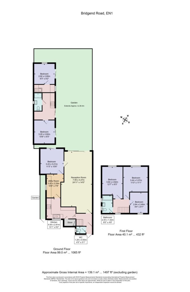 15, Bridgend Road, Enfield floorplan