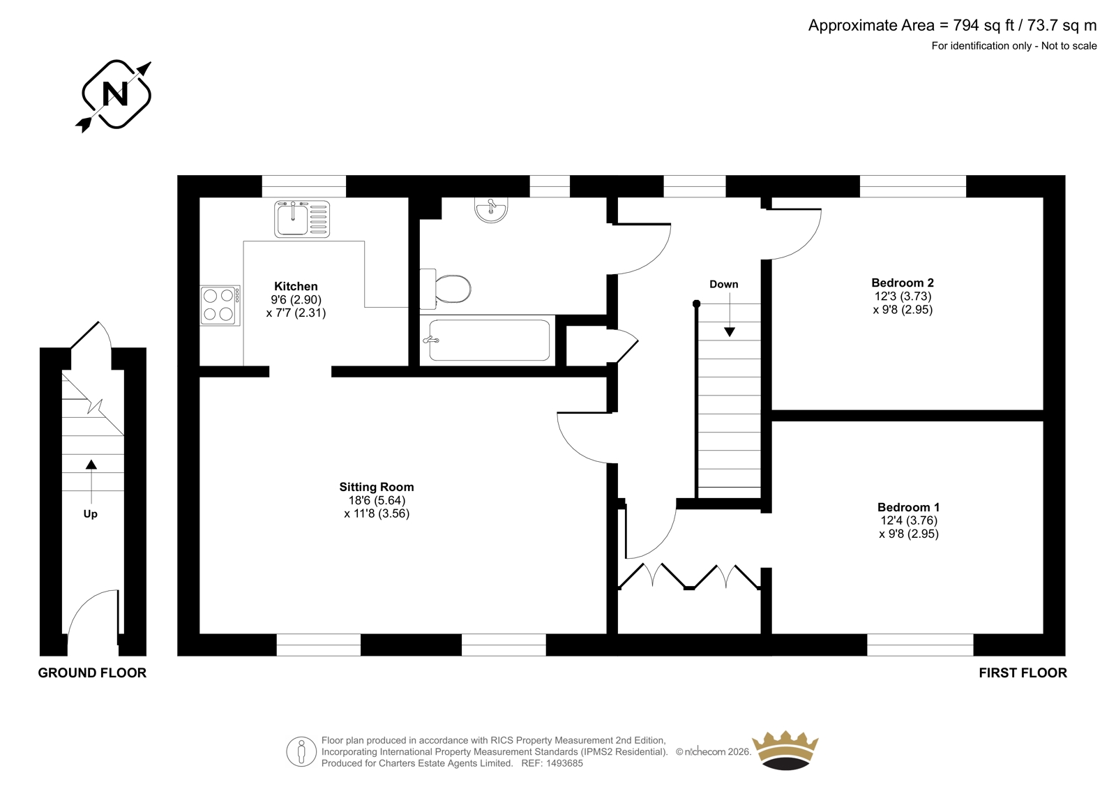 80, Lapwing Way, Alton floorplan