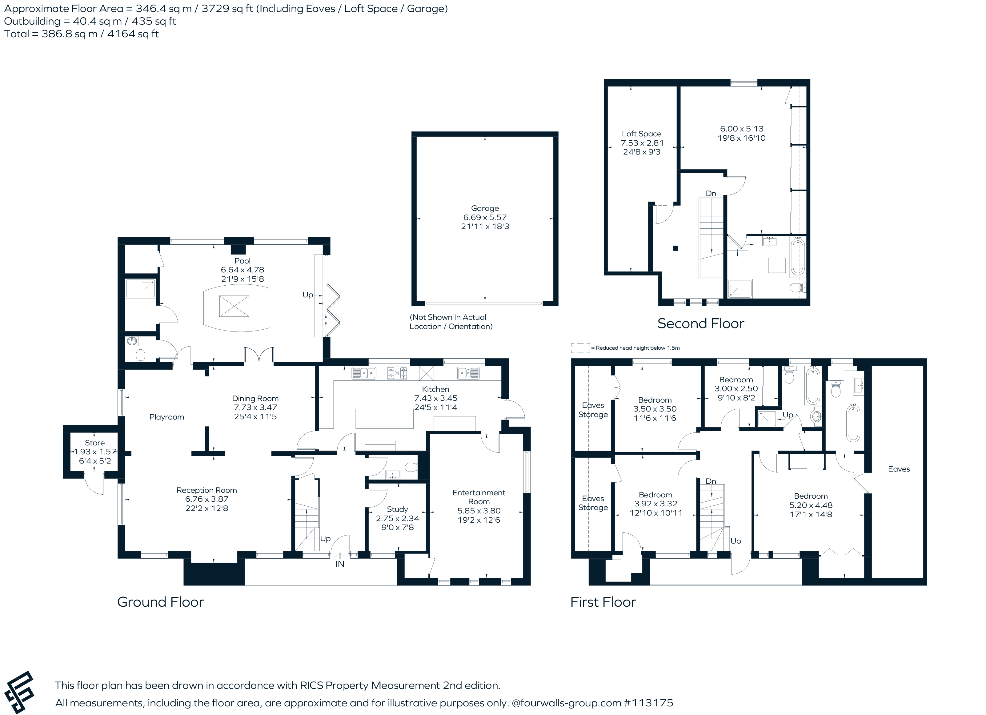54, Kingswood Way, South Croydon floorplan
