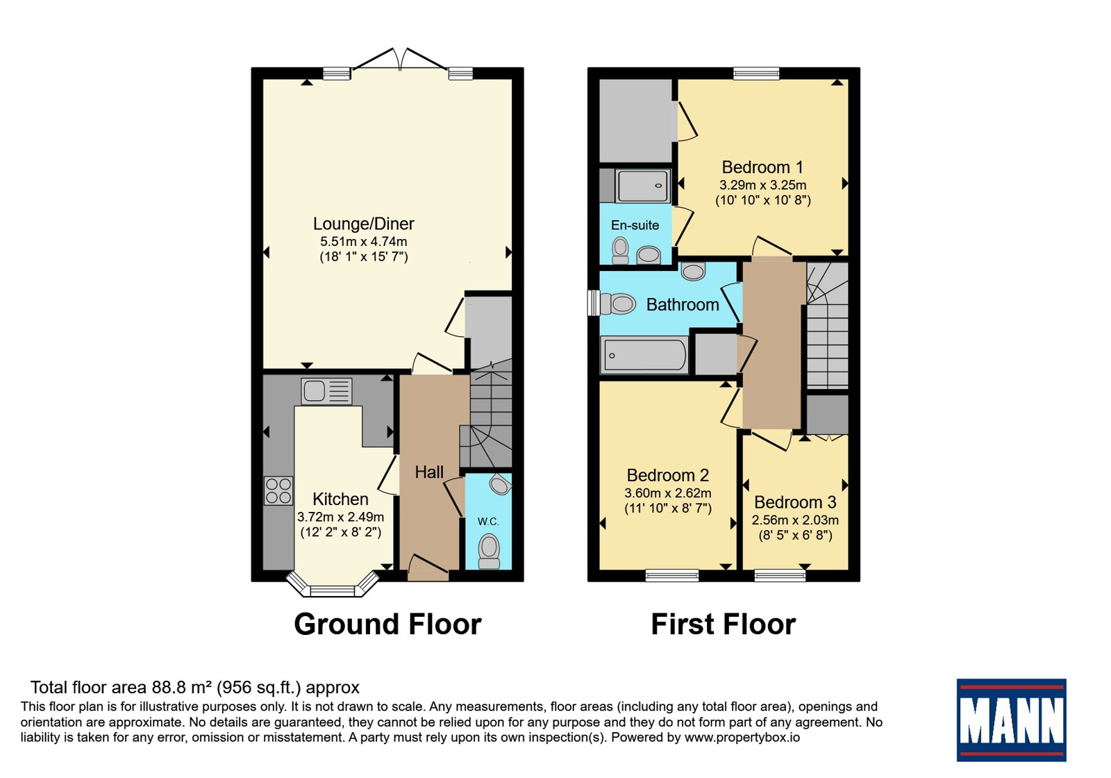 3, Gloucester Drive, Hampshire floorplan