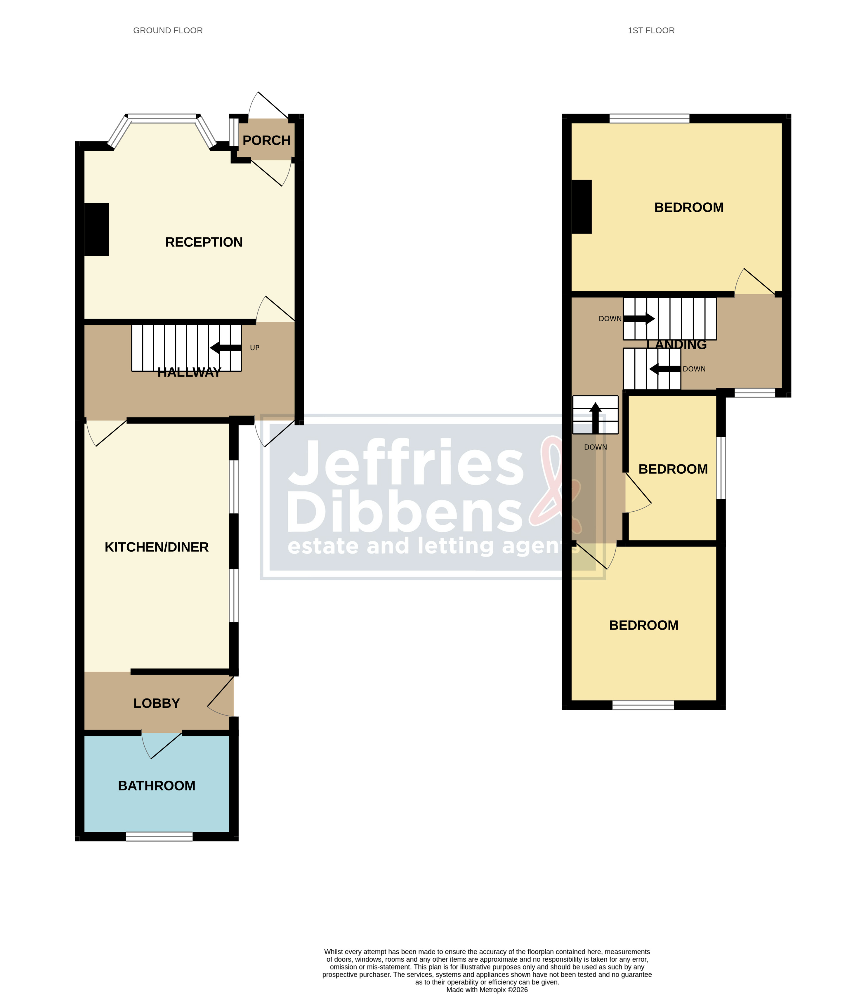 164, Powerscourt Road, Portsmouth floorplan
