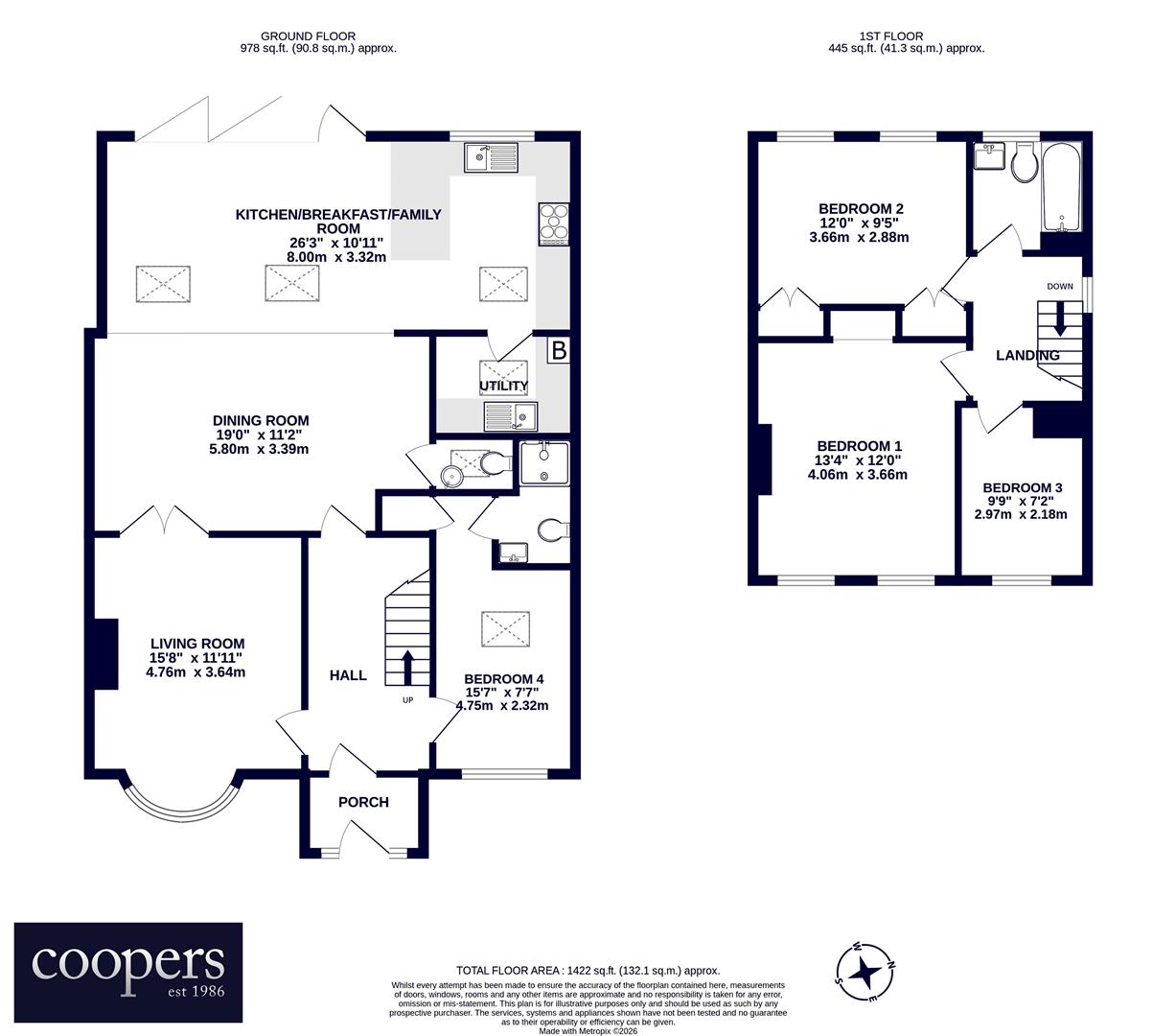 47, Nine Elms Avenue, Uxbridge floorplan