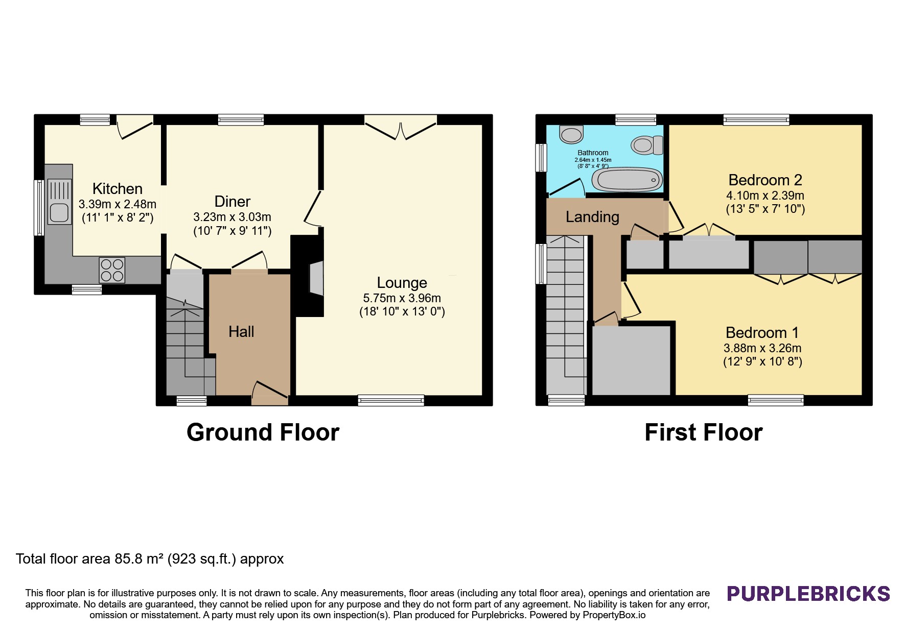 39, Phillips Road, Chester floorplan