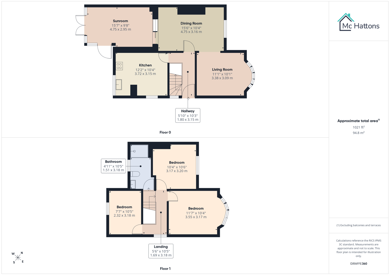 45, Westbourne Road, Neath floorplan